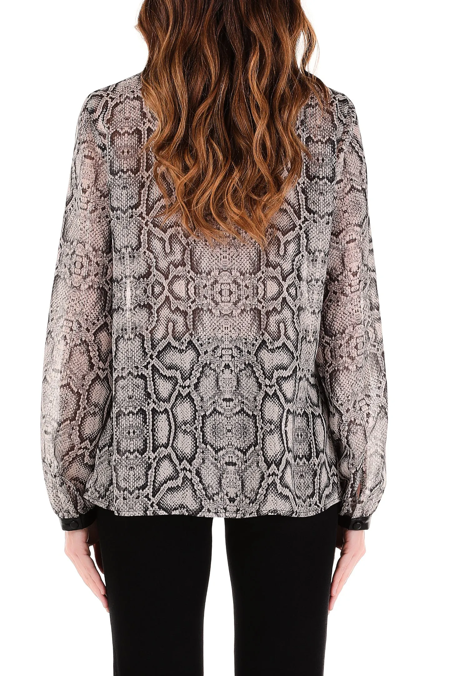 Liu Jo Patterned Blouse / Grey