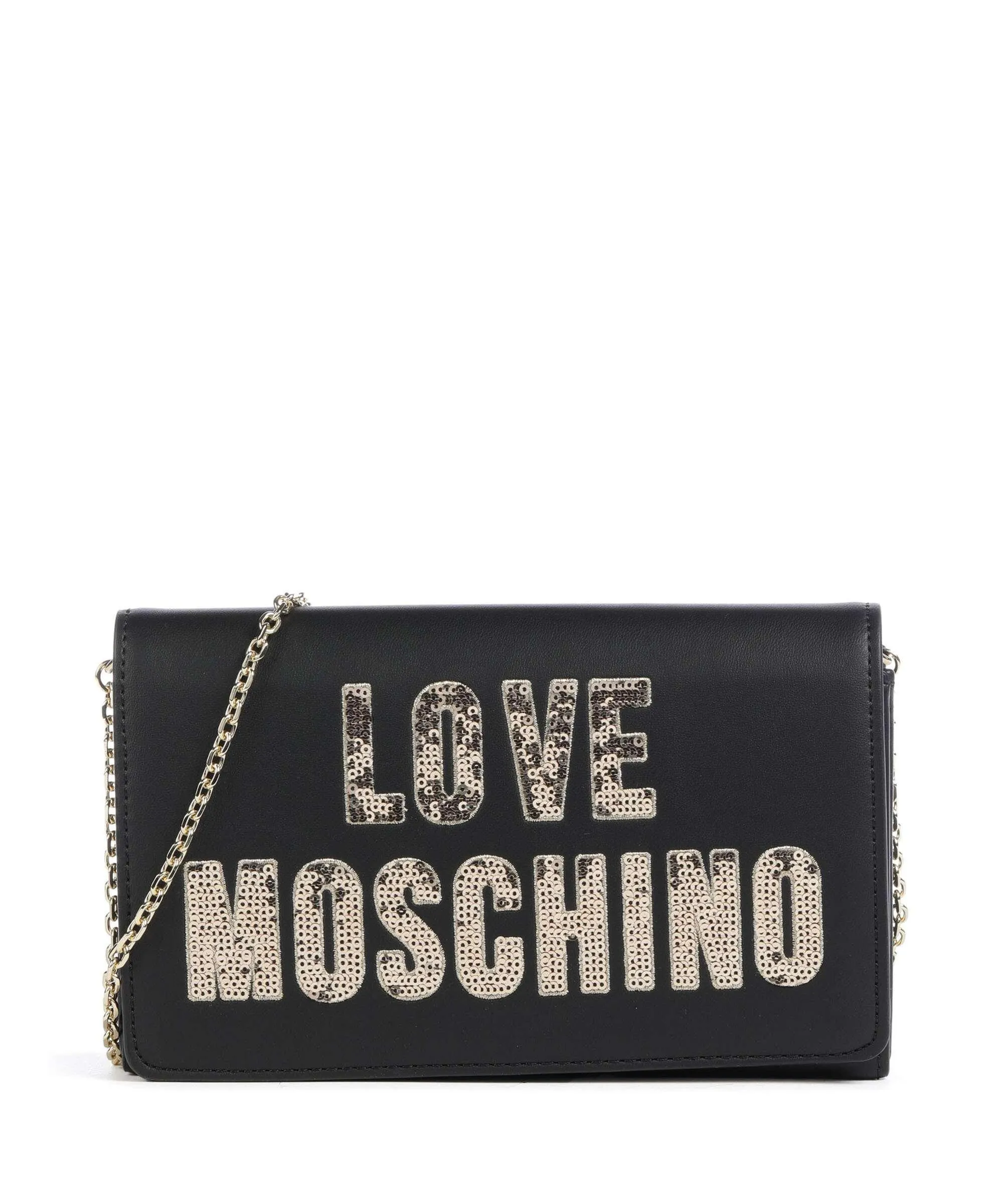  Love Moschino Smart Daily Borsa a tracolla pelle sintetica nero  