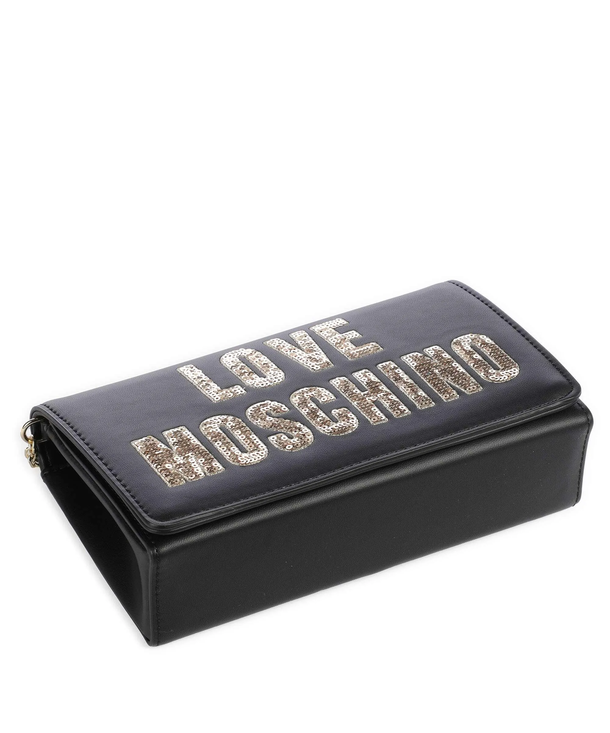  Love Moschino Smart Daily Borsa a tracolla pelle sintetica nero  