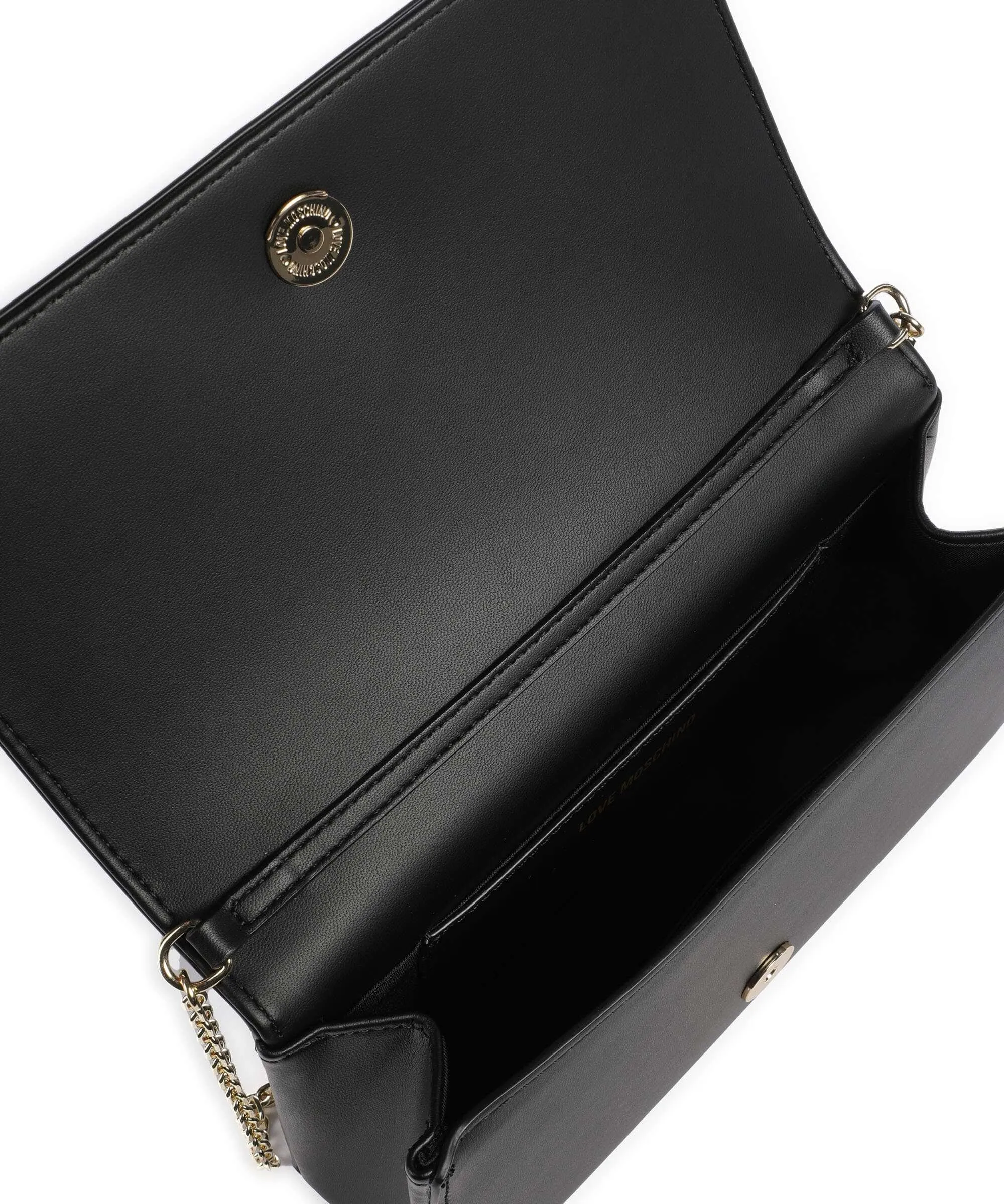  Love Moschino Smart Daily Borsa a tracolla pelle sintetica nero  