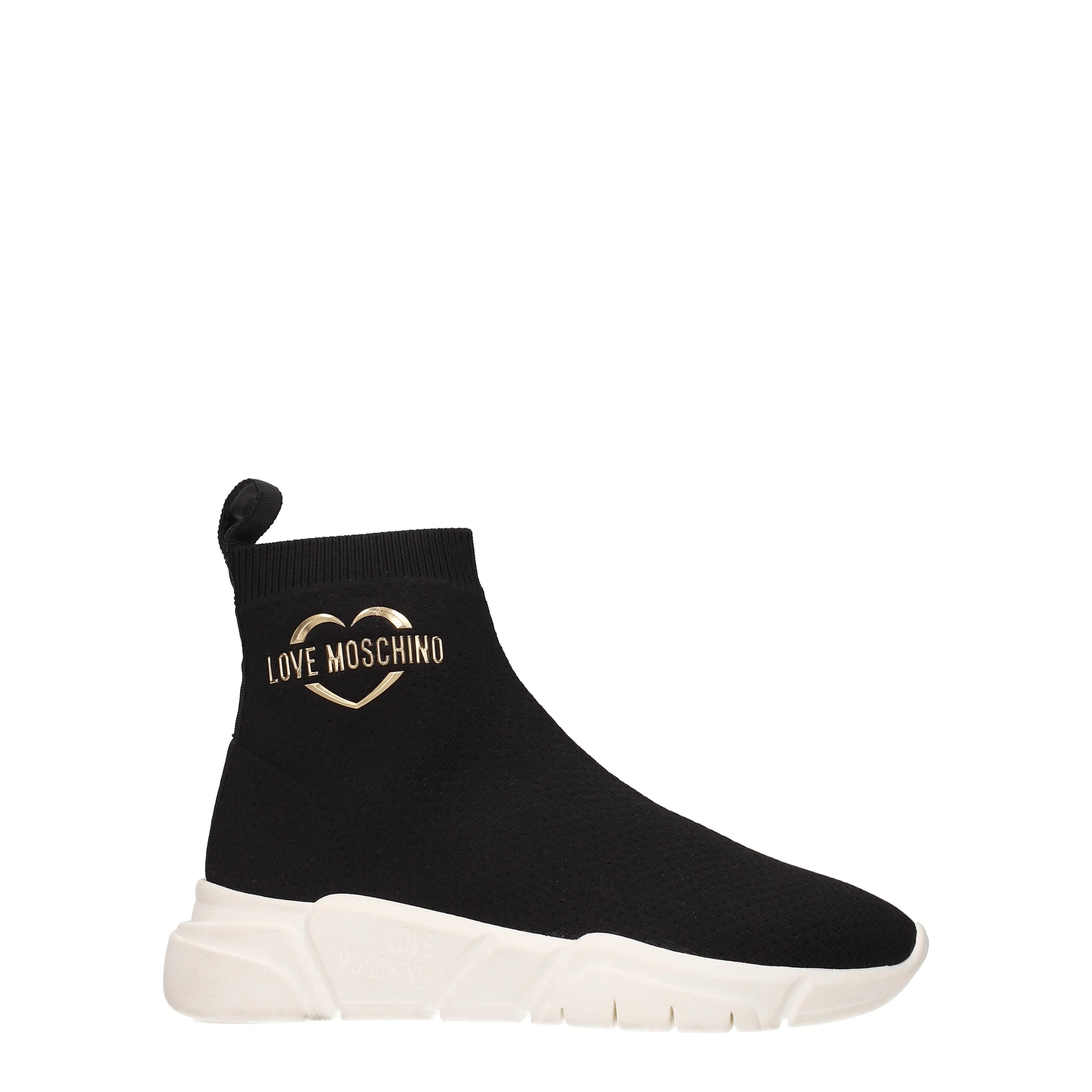 Love Moschino Sneakers Donna Tessuto Nero