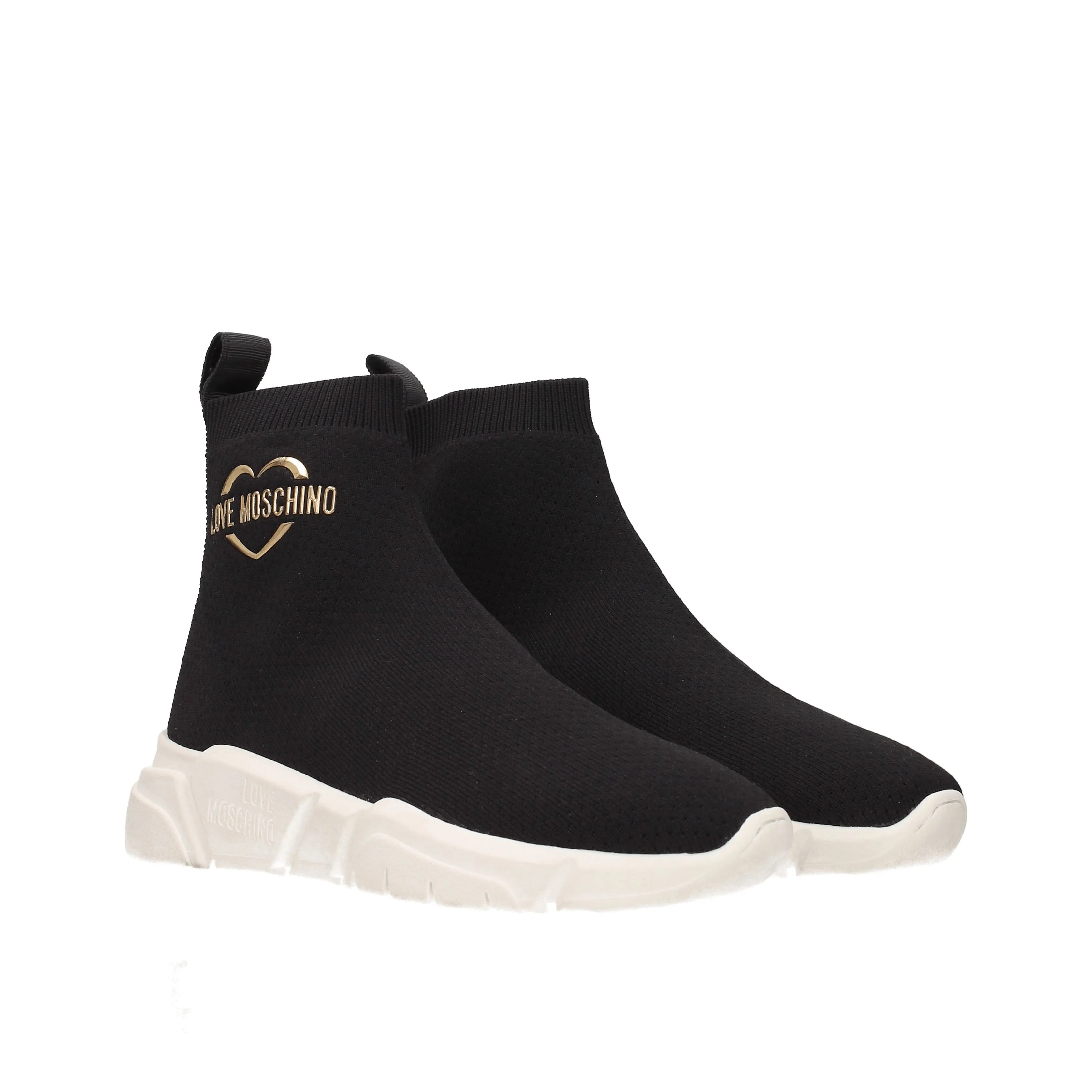 Love Moschino Sneakers Donna Tessuto Nero