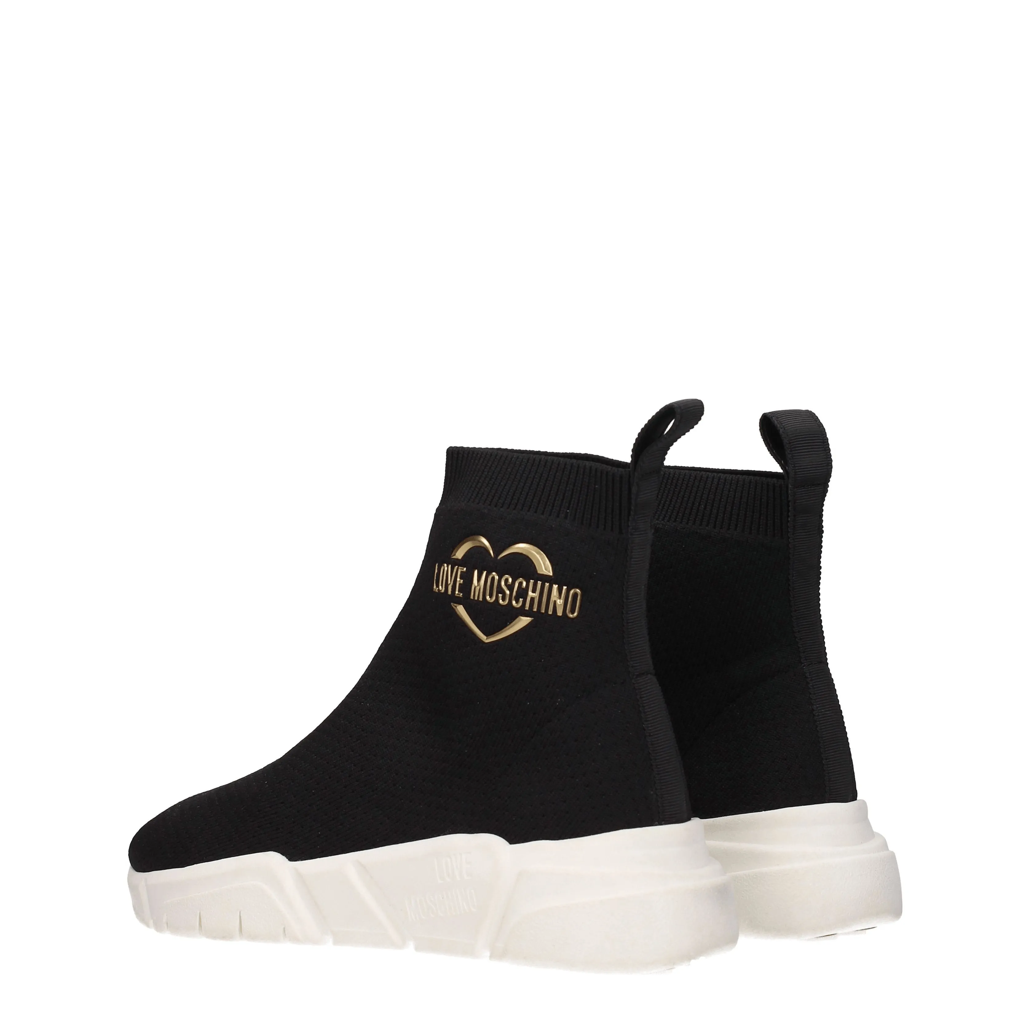 Love Moschino Sneakers Donna Tessuto Nero