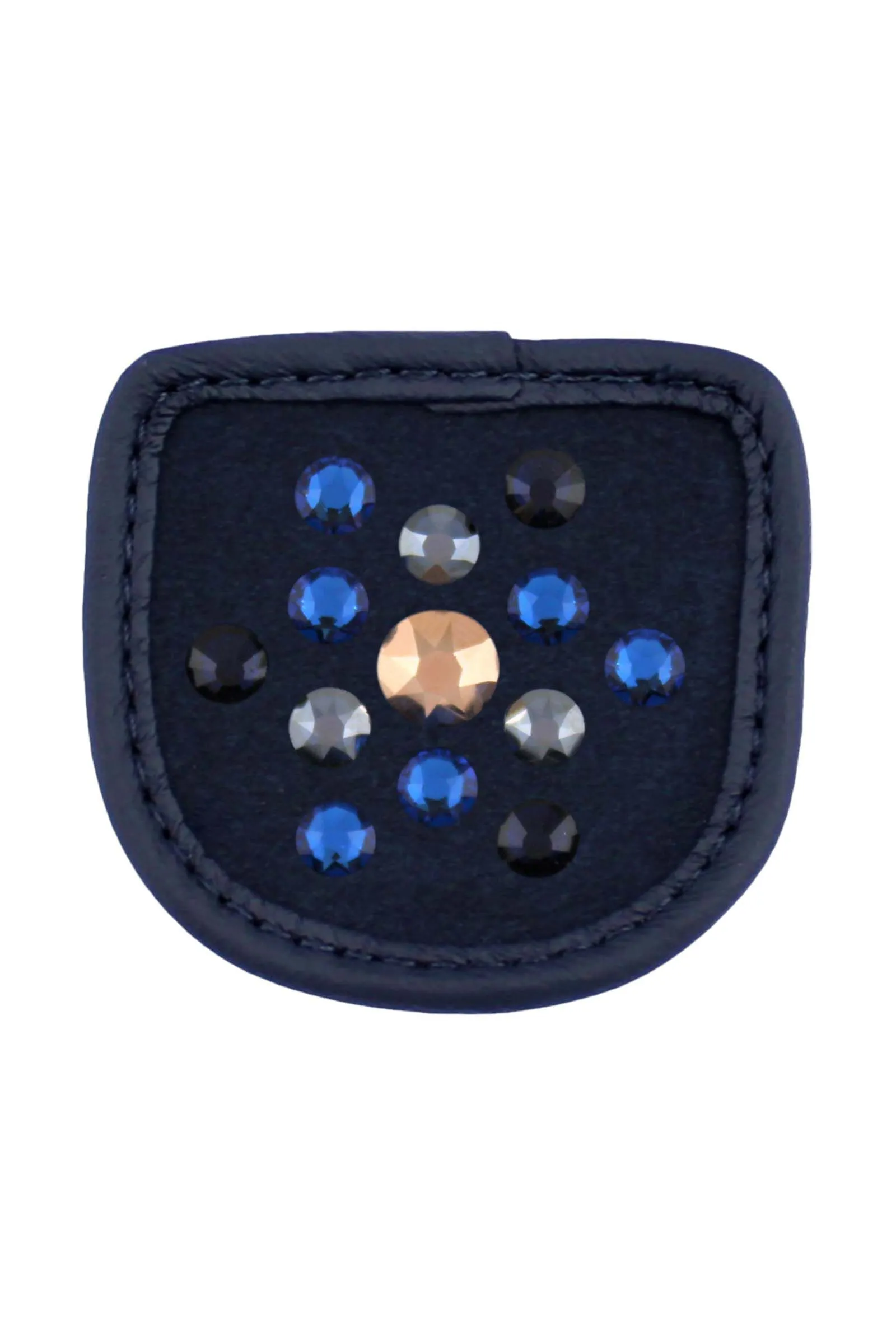 Magic Tack Patch per guanti da equitazione Monaco Blue