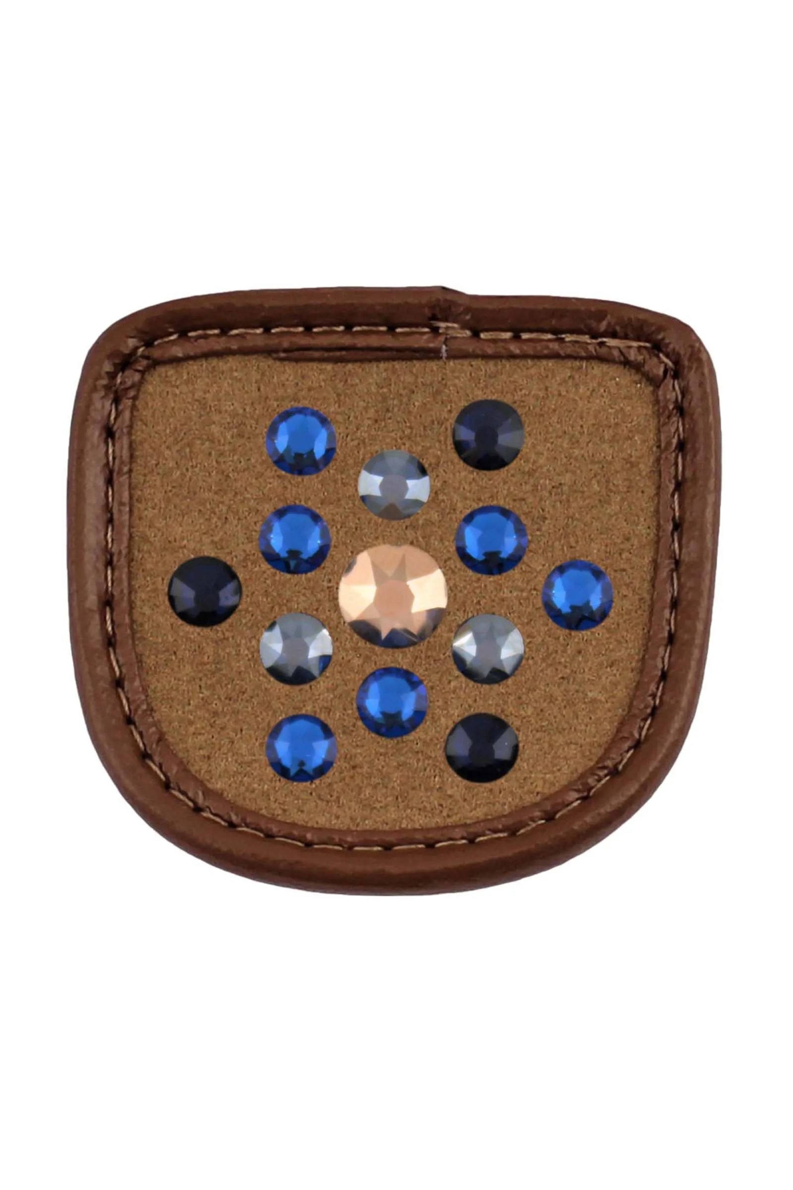 Magic Tack Patch per guanti da equitazione Monaco Blue