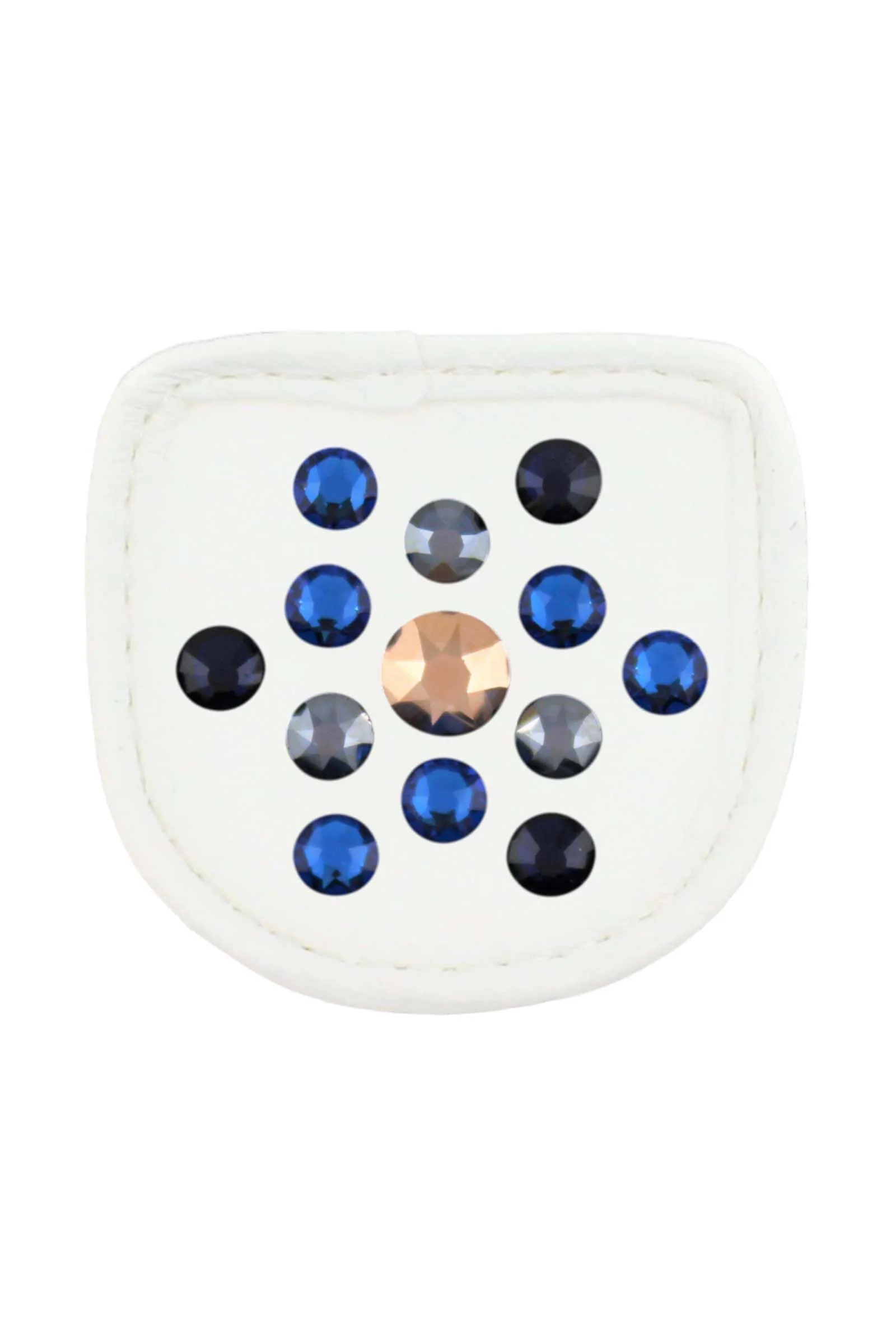 Magic Tack Patch per guanti da equitazione Monaco Blue