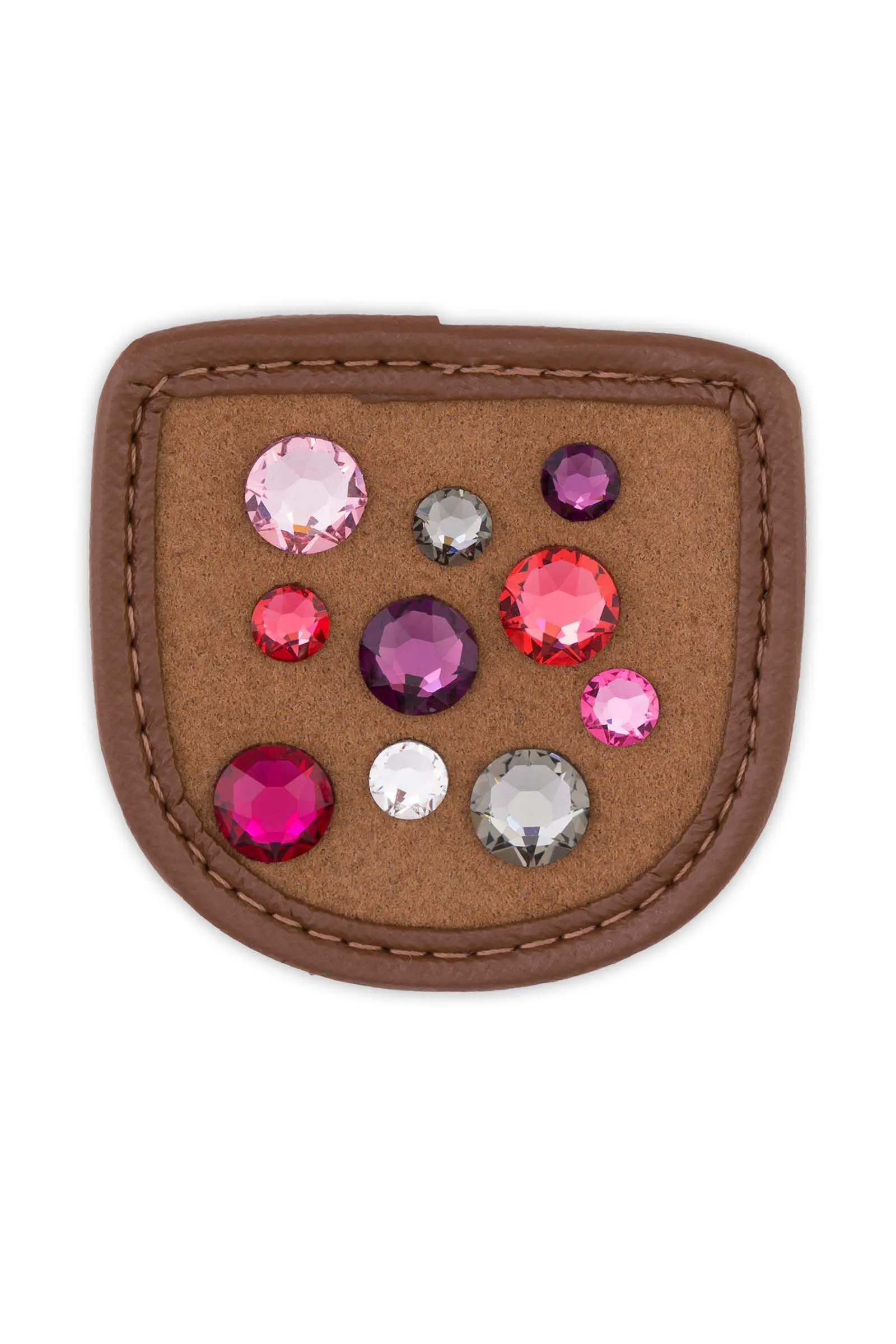 Magic Tack Toppe per guanti da equitazione rosa Rainbow Pink