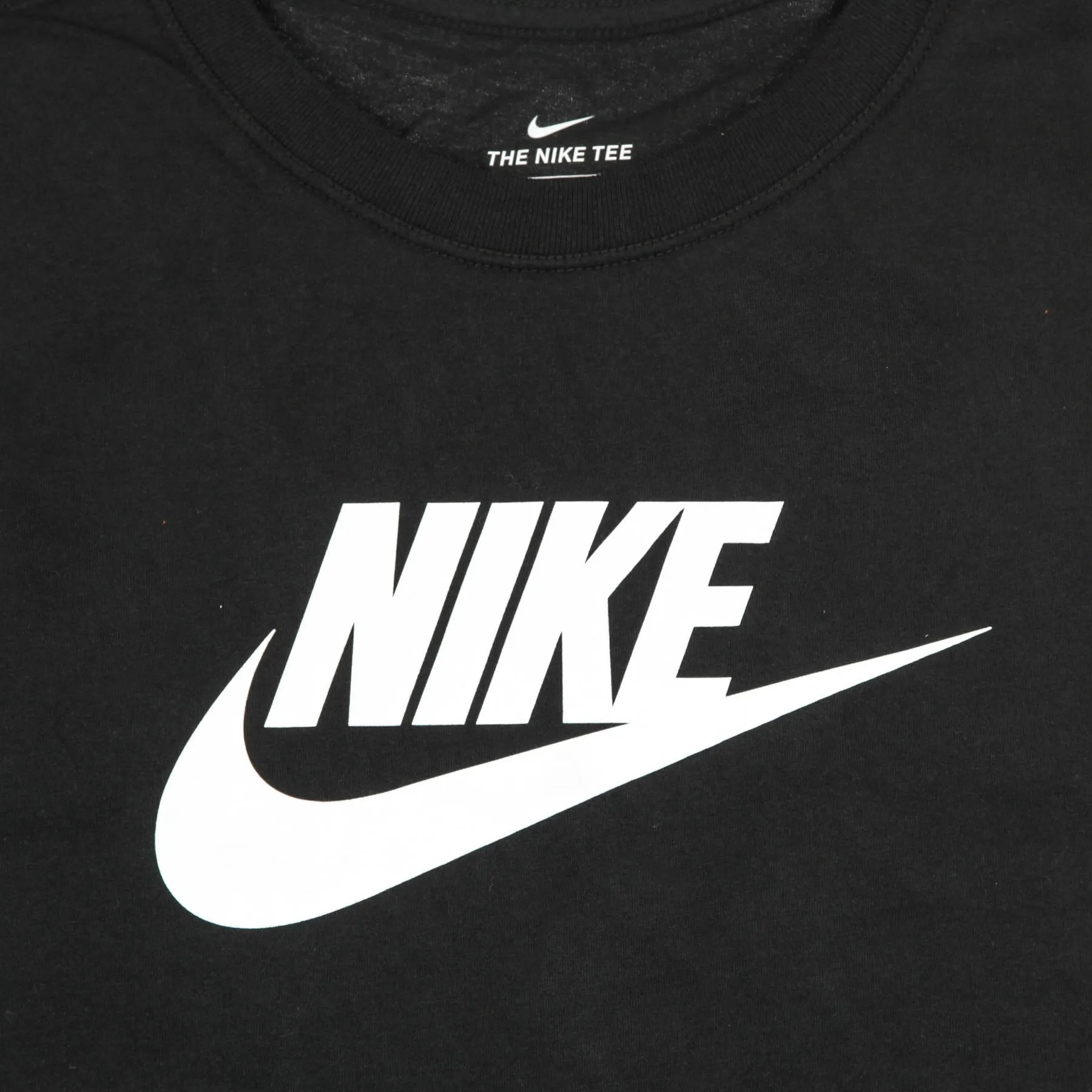 Maglietta Corta Donna Essential Crop Icon Tee Black/white