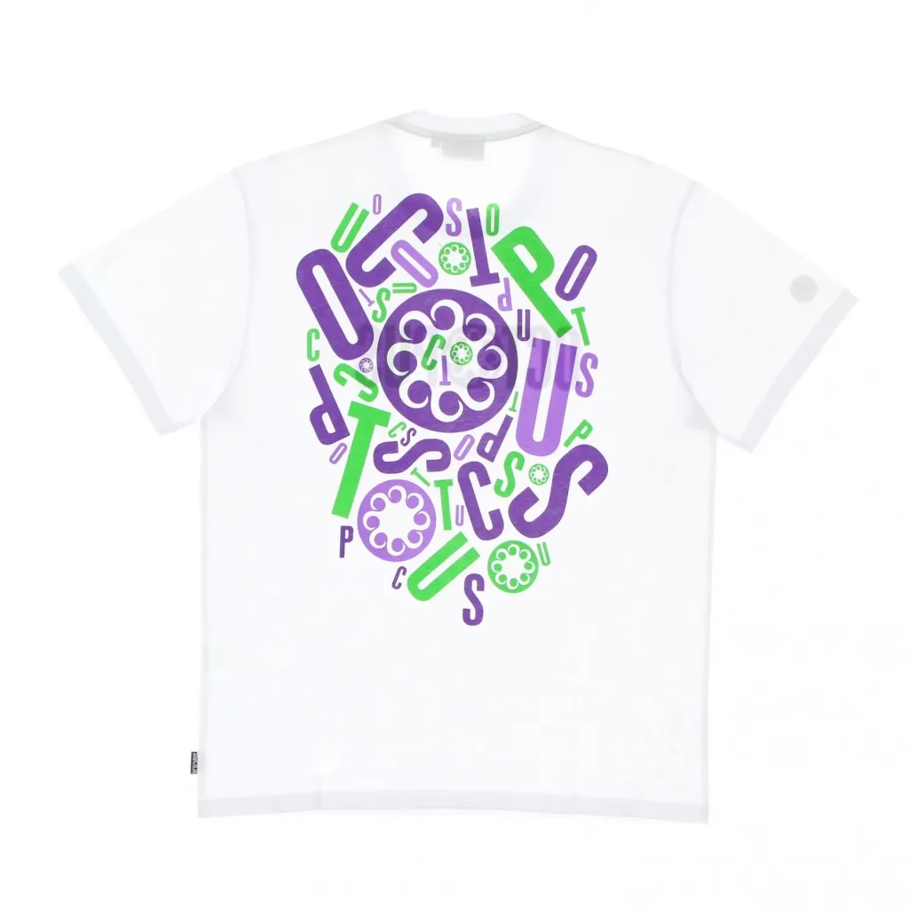 maglietta uomo letterz logo tee WHITE