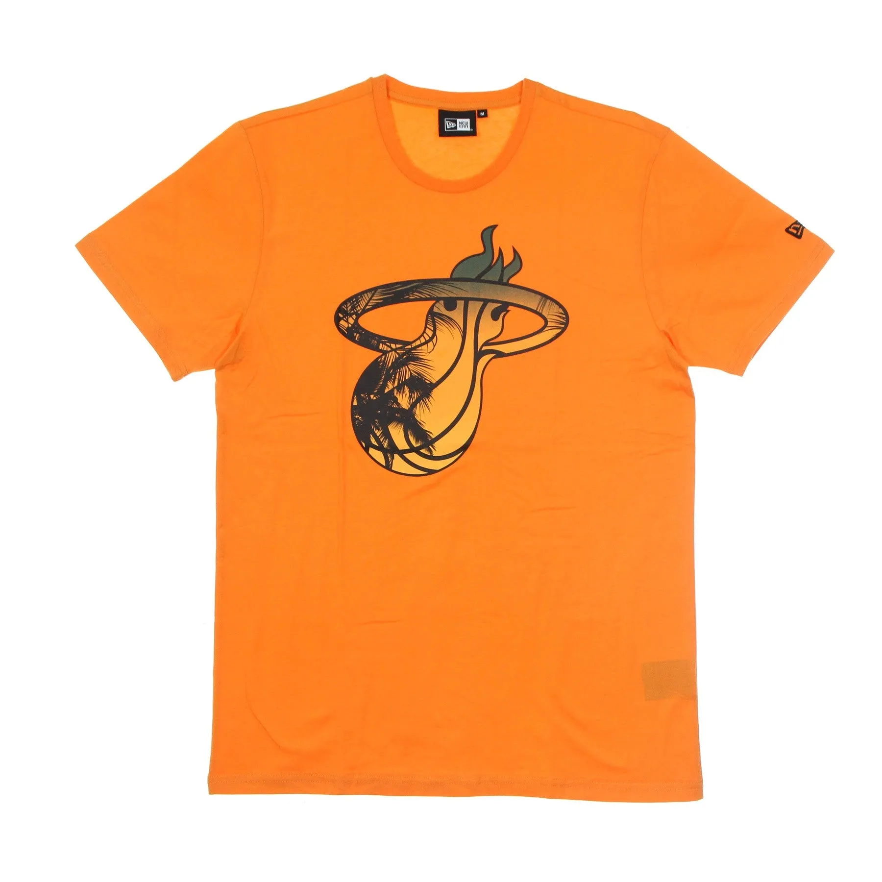 Maglietta Uomo Nba Coastal Heat Infill Tee Miahea Orange