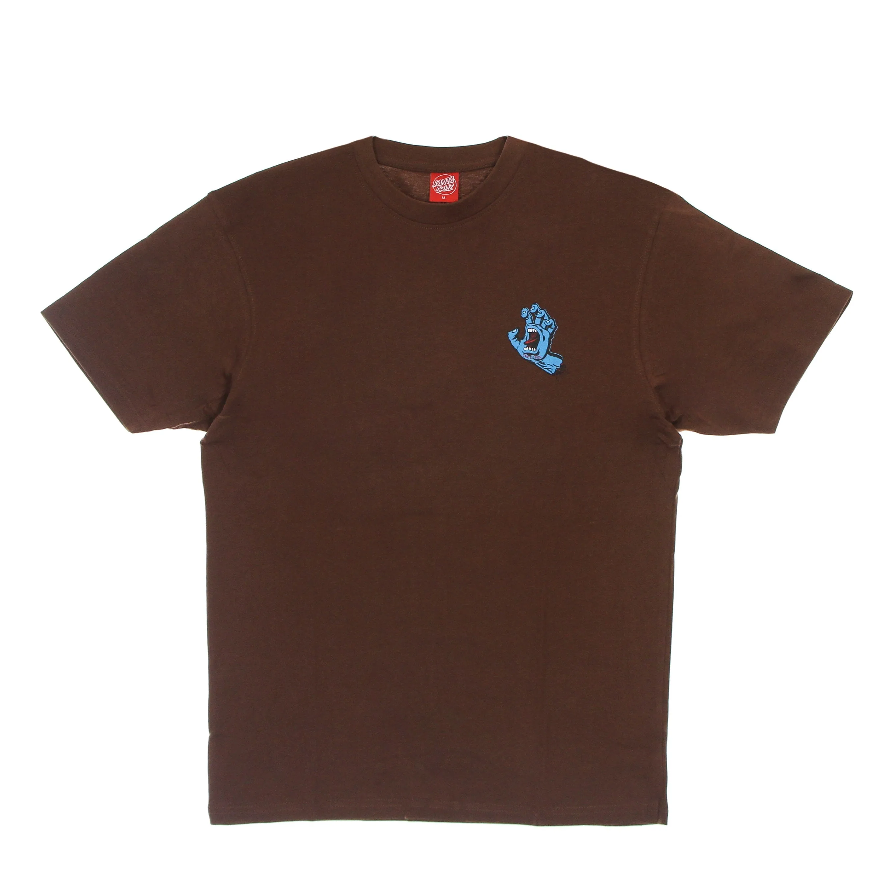 Maglietta Uomo Screaming Hand Chest Tee Sepia Brown