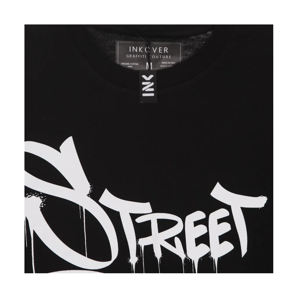 maglietta uomo street rules t1 BLACK