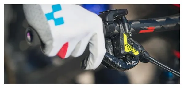 Magura Brake MT8 SL Anteriore / Posteriore (senza disco) Nero / Giallo 2019