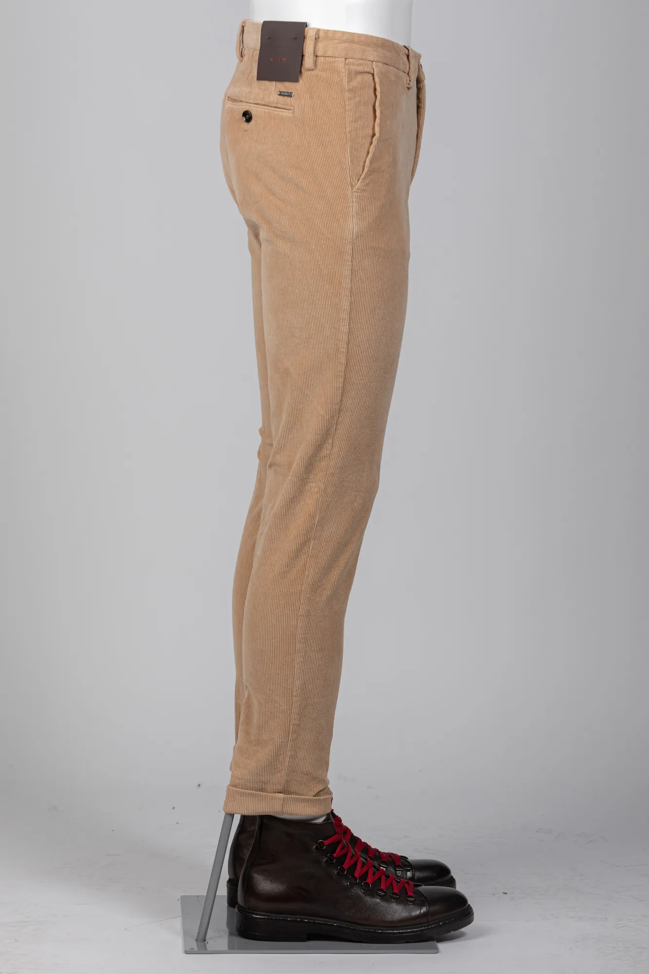 MARK UP Pantalone regular fit velluto righe c.