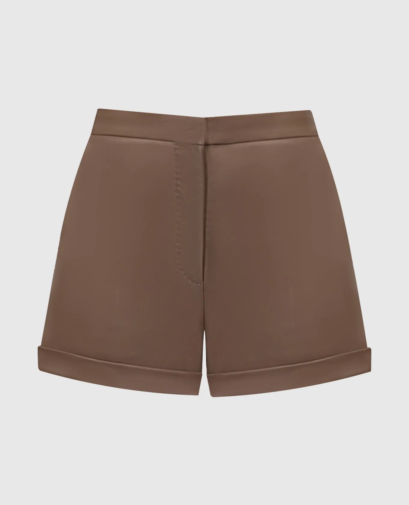 Max Mara Shorts in pelle marrone Andorra ANDORRA