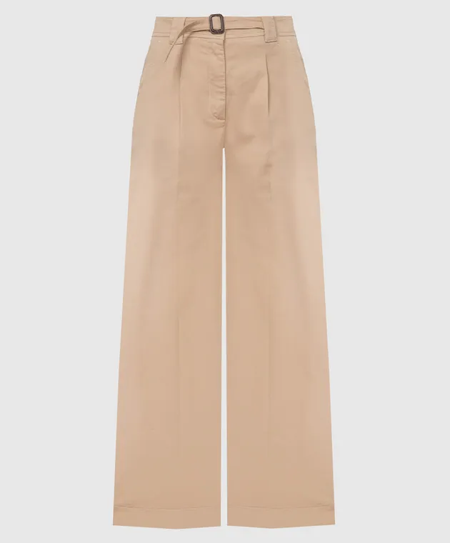 Max Mara Weekend Pantaloni a zampa Pino marrone PINO