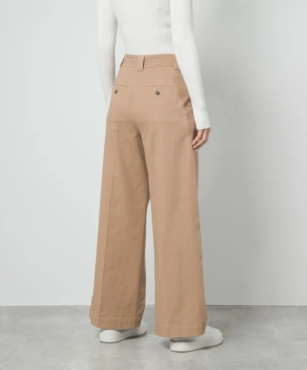 Max Mara Weekend Pantaloni a zampa Pino marrone PINO