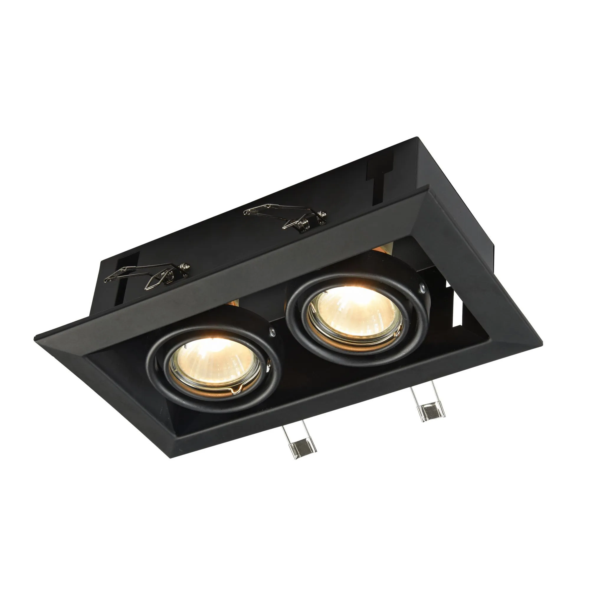 Maytoni  Faretti da incasso con doppio faretto e struttura in metallo Metal Modern - 50W