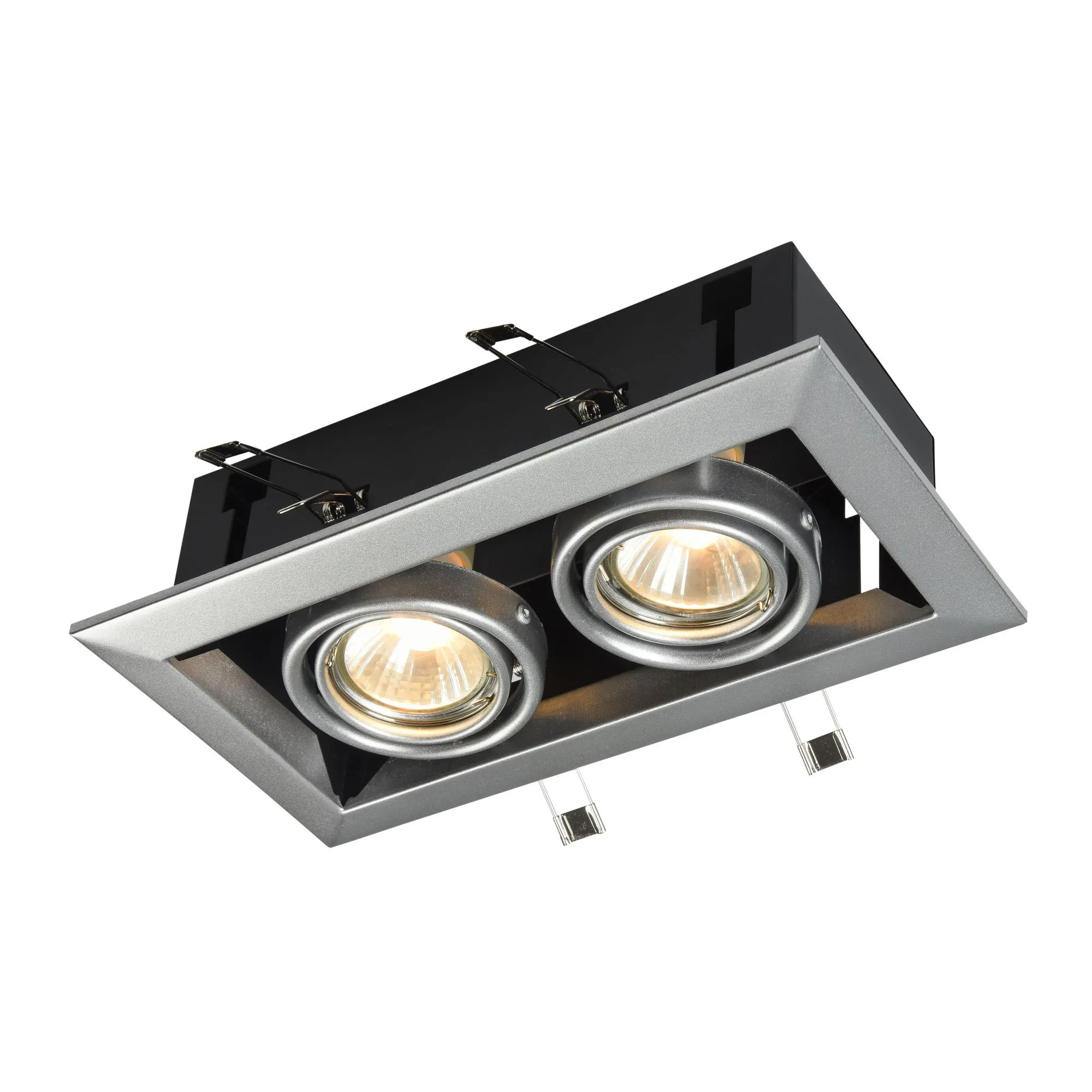 Maytoni  Faretti da incasso con doppio faretto e struttura in metallo Metal Modern - 50W