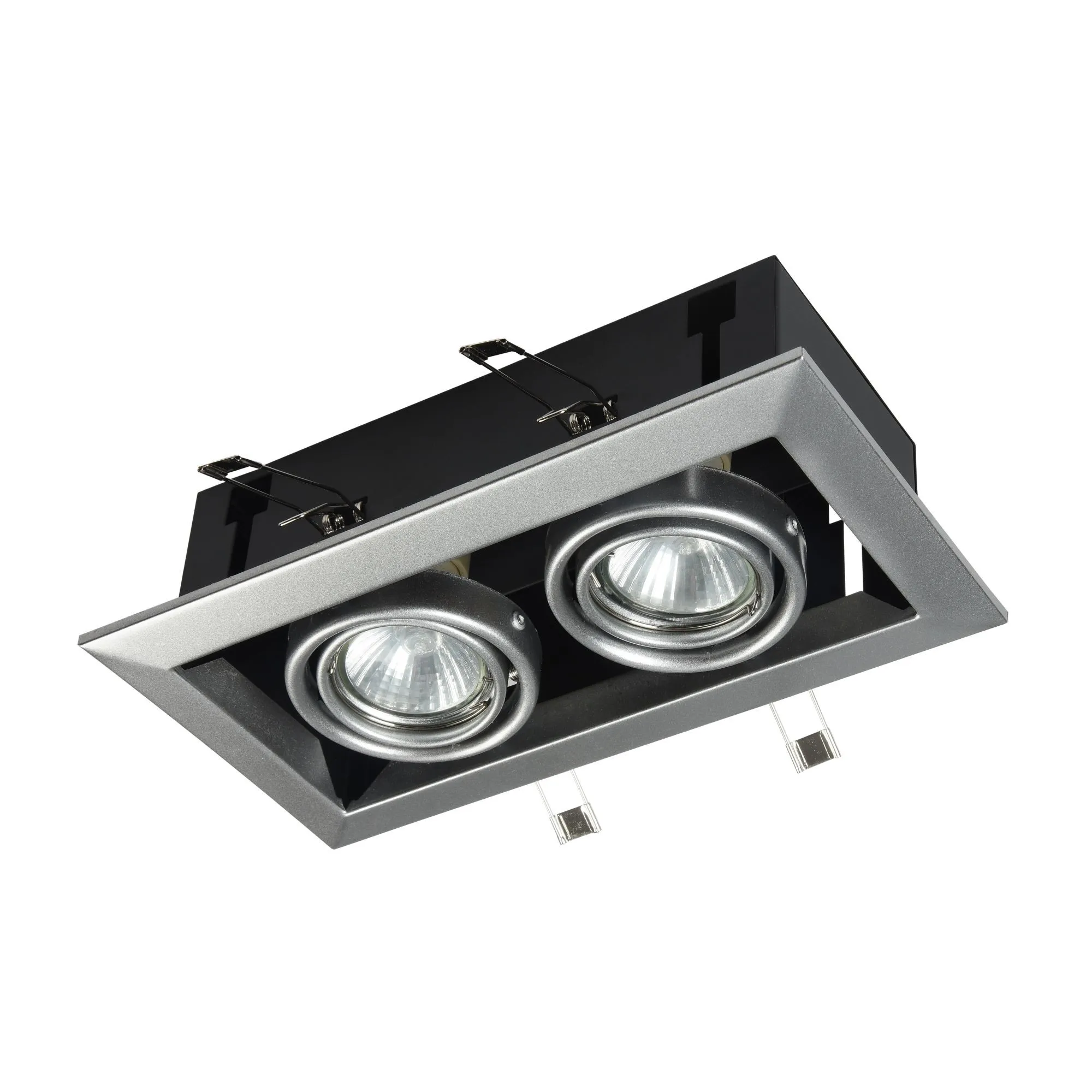 Maytoni  Faretti da incasso con doppio faretto e struttura in metallo Metal Modern - 50W