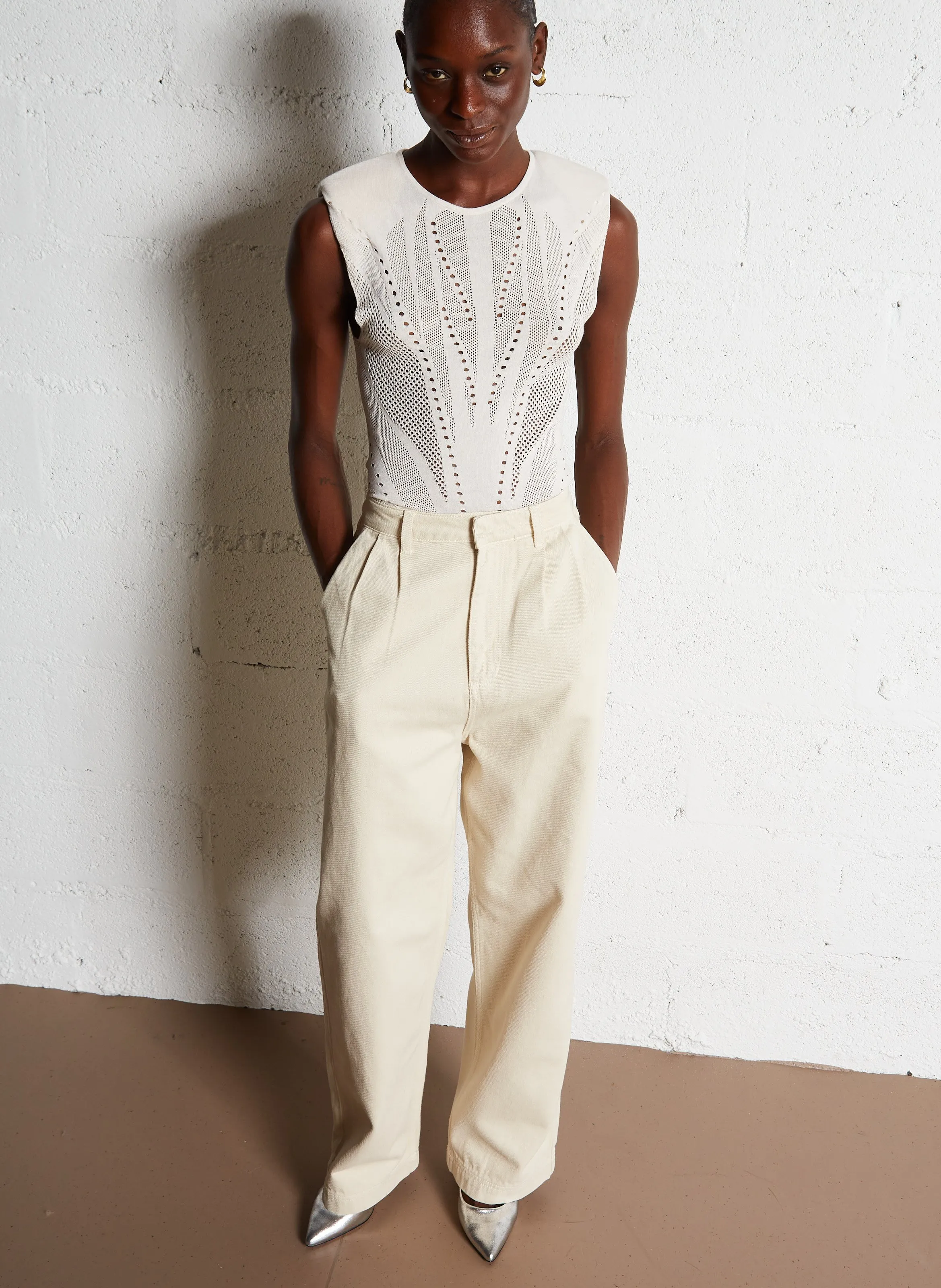  MES DEMOISELLES   BODHI - Maglione collo rotondo | Beige