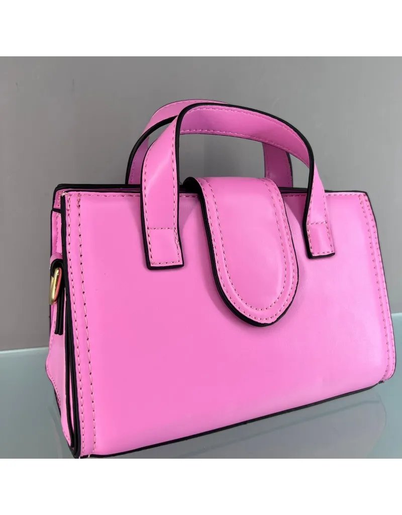 MINIBAG ECOPELLE ROSA