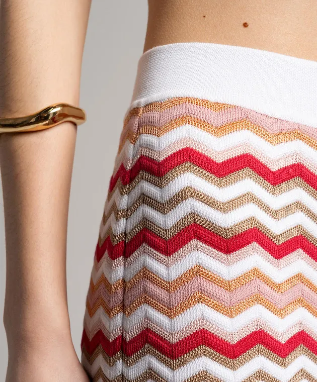 Missoni Pantaloni a zampa con fantasia geometrica DS24SI0NBK034F