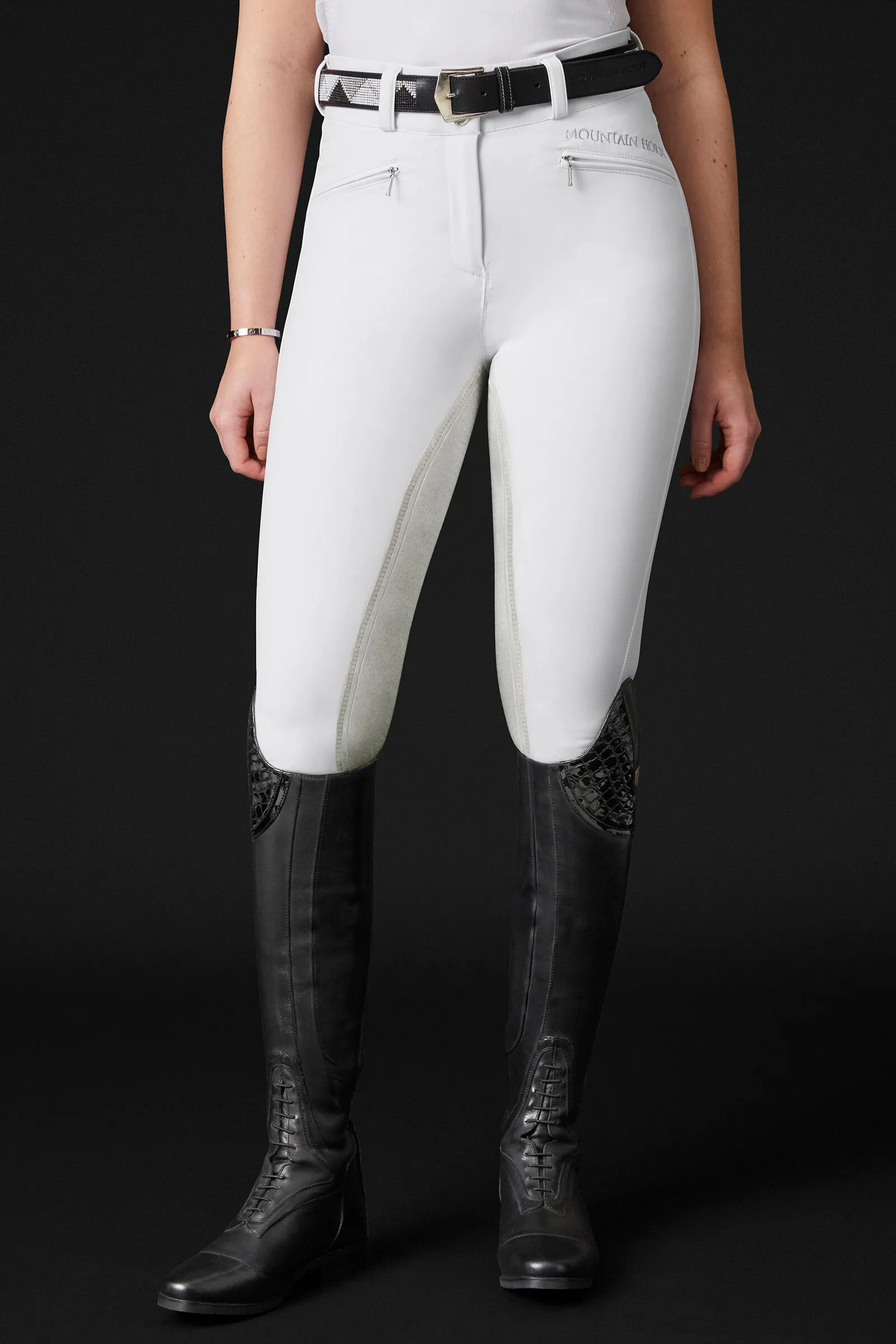 Mountain Horse Diana Pantaloni da equitazione con full seat da donna