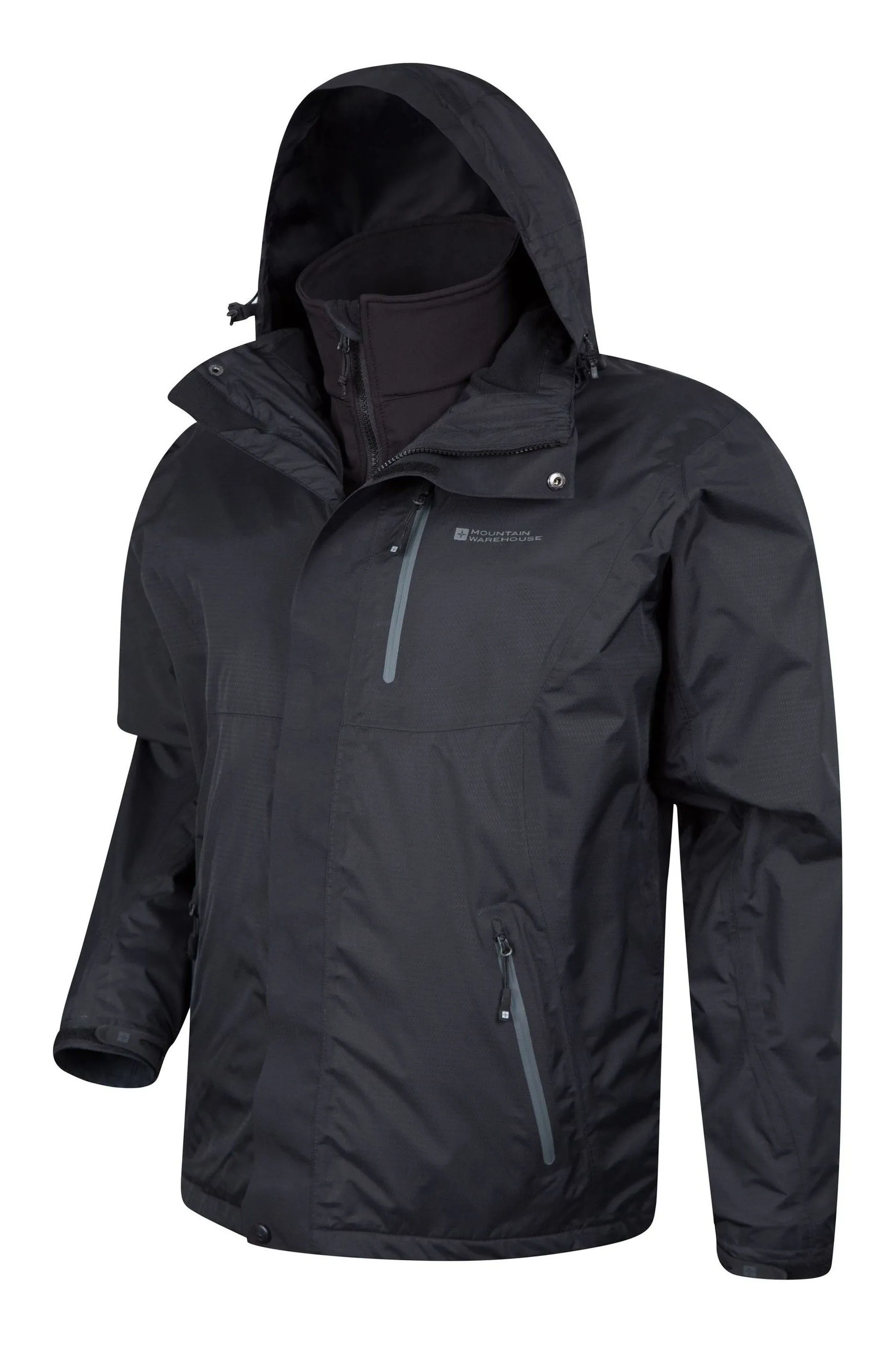 Mountain Warehouse Bracken Extreme 3 In 1 Giacca impermeabile uomo