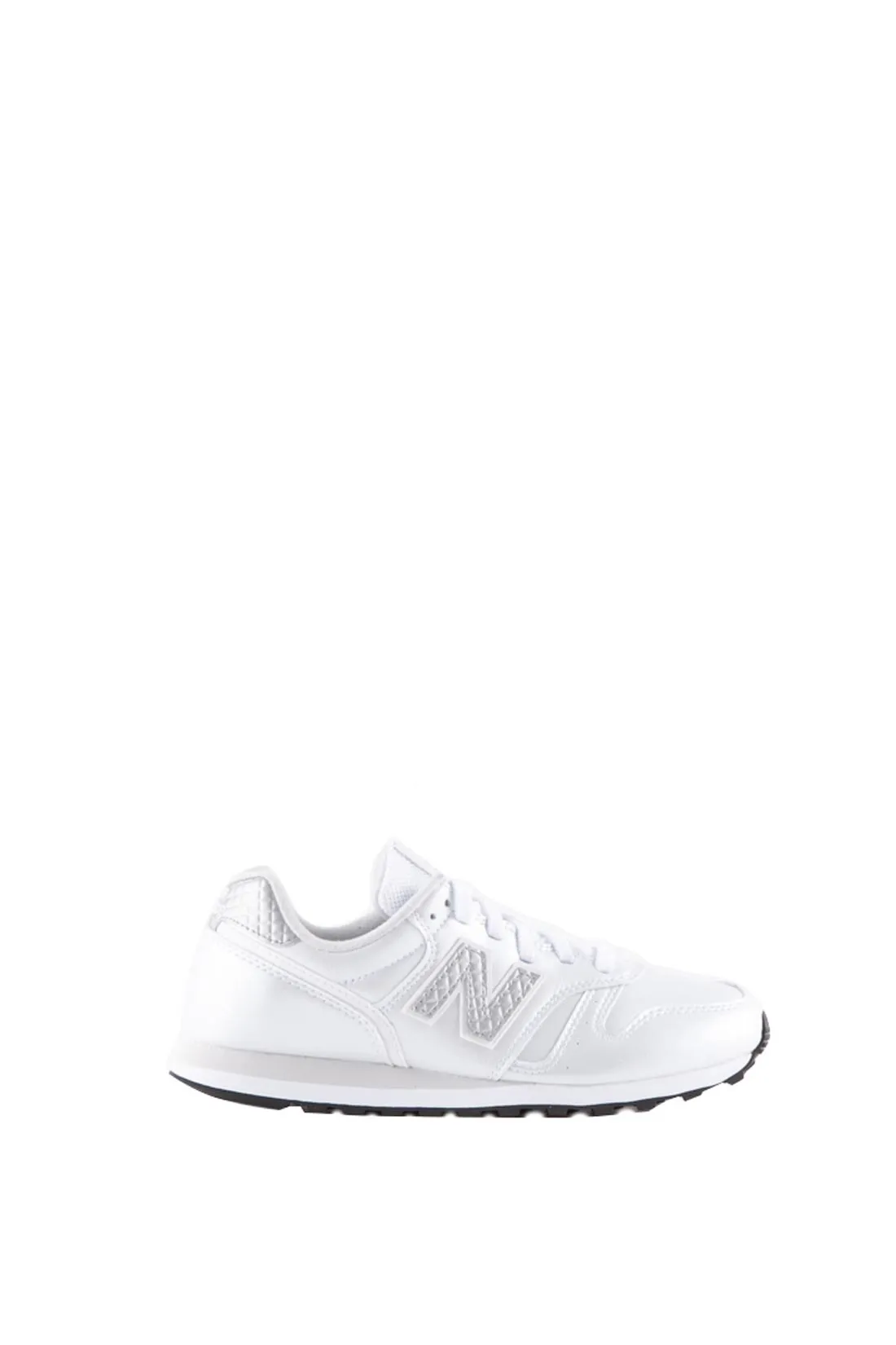 NEW BALANCE Sneakers donna 373 bianche e argento 