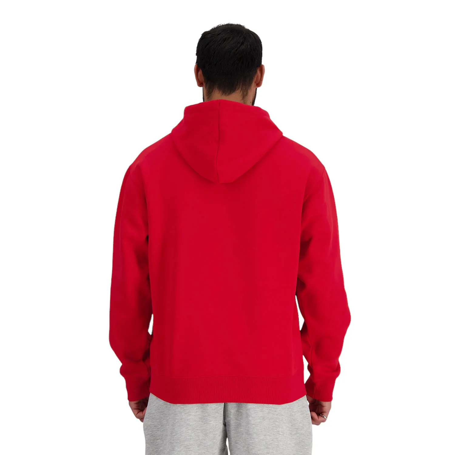 NEW BALANCE STACKED LOGO FRENCH TERRY HOODIE