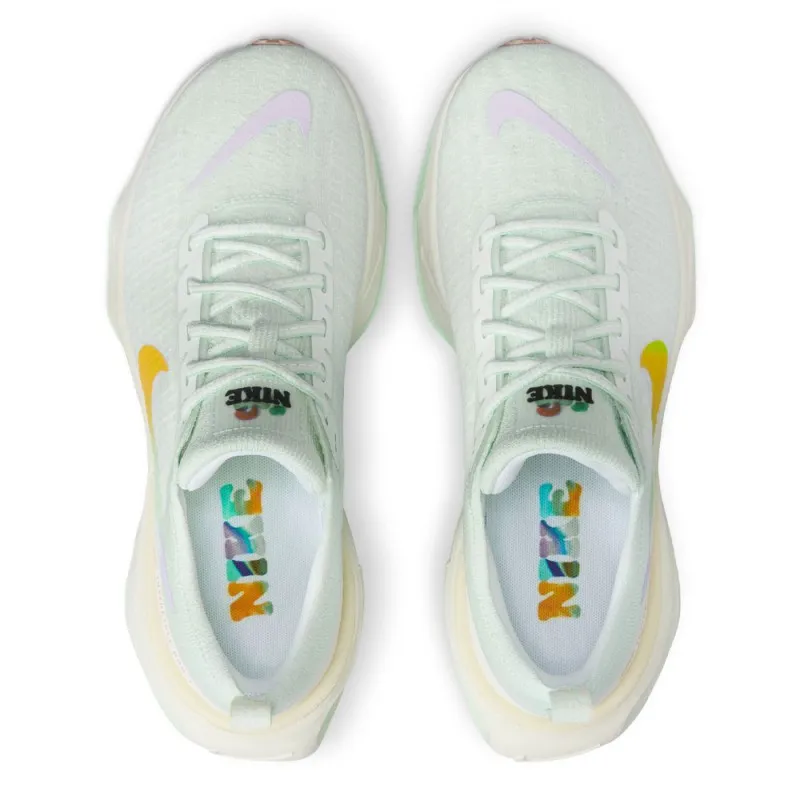 Nike Zoomx Invincible Run Fk 3 Bianco Verde - Scarpe Running Donna