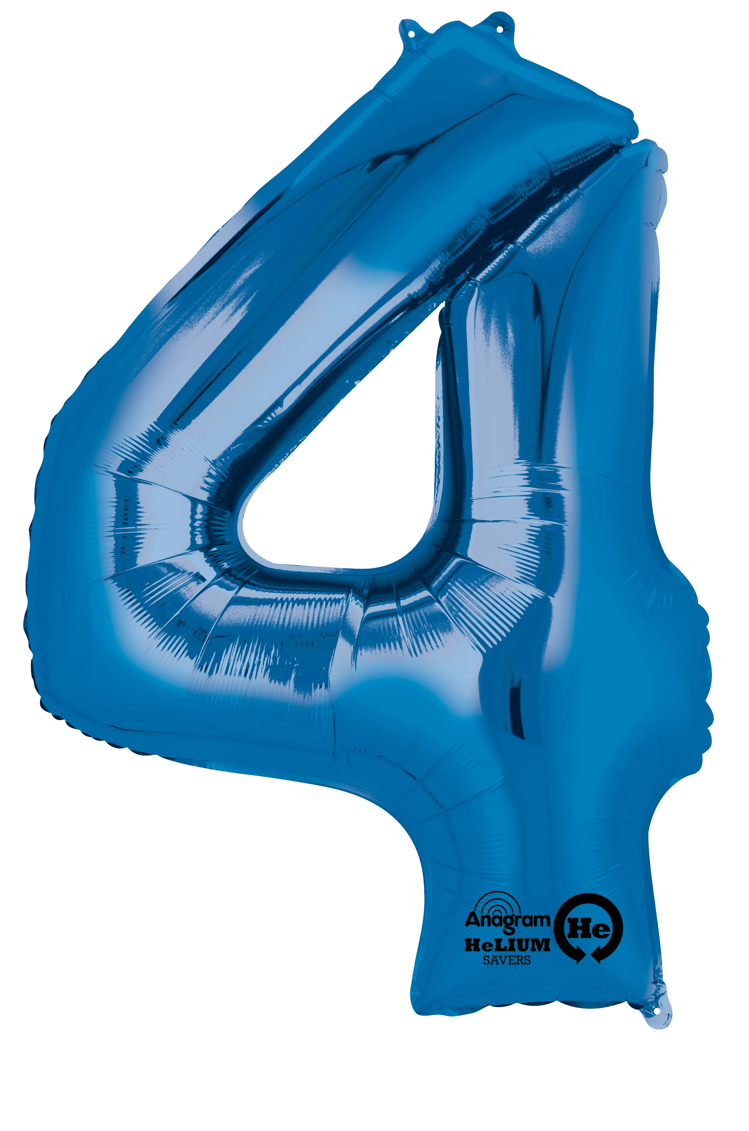 Numero balloon 4 blu 88cm