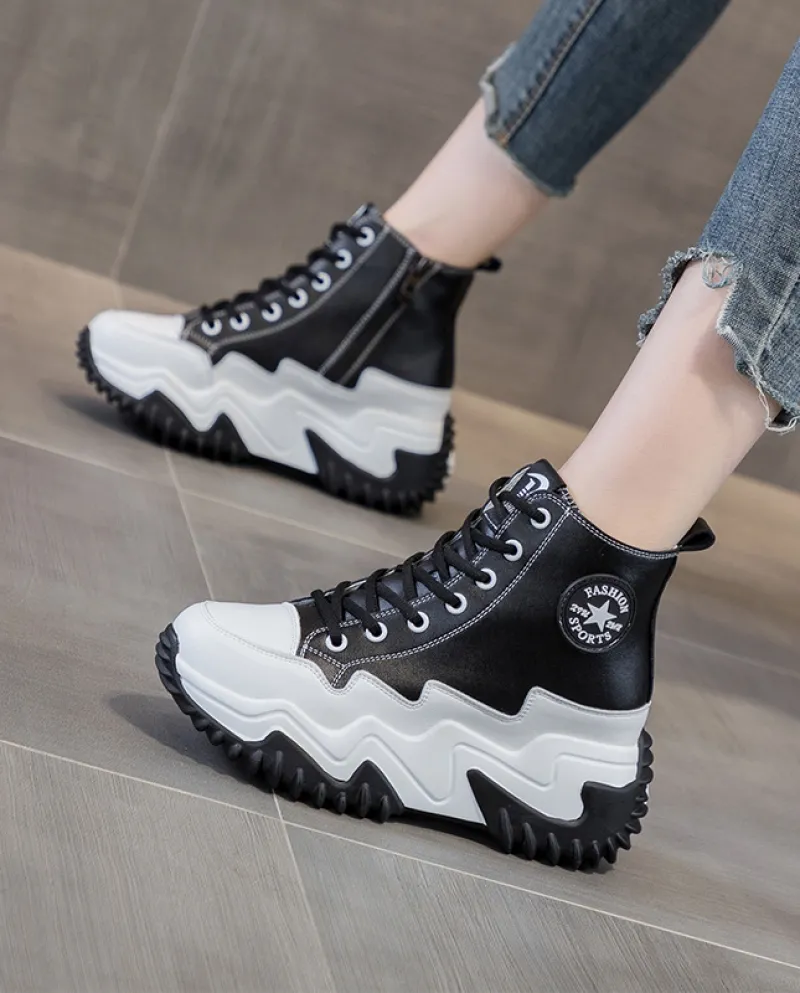 Nuove scarpe casual con suola spessa interna per tutte le partite Scarpe sportive Scarpe da donna