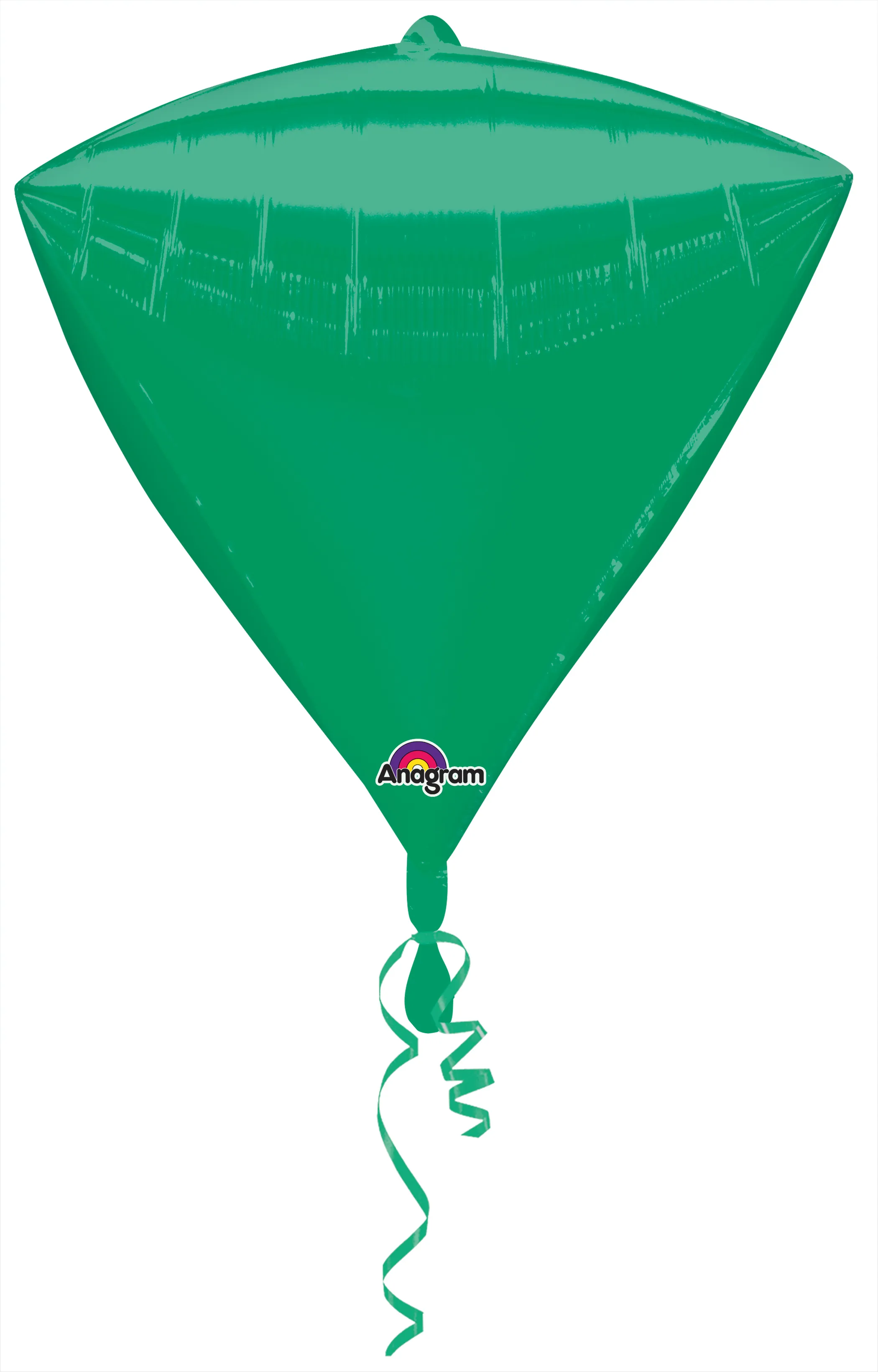 Palloncino diamante verde scuro