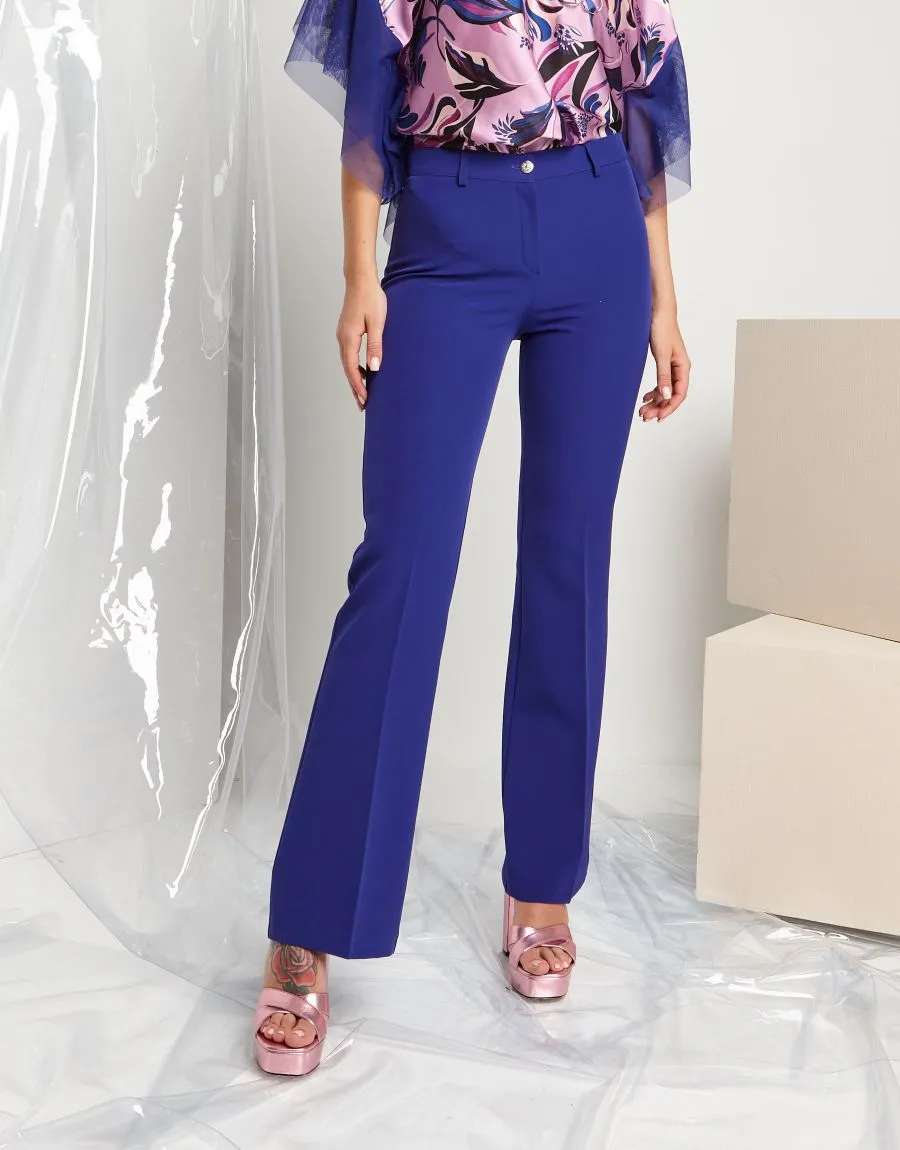 Pantalone a zampa tampone