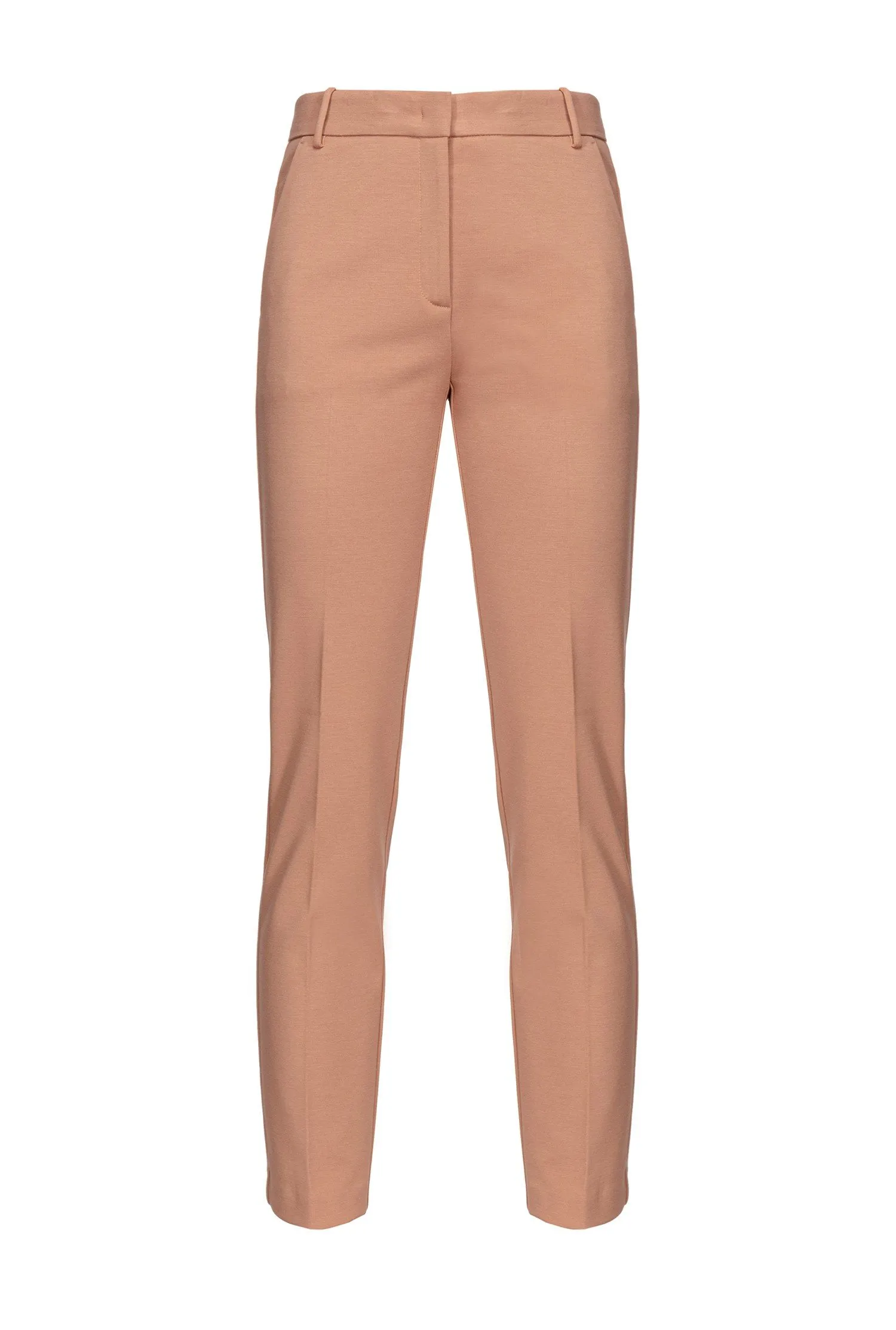 PANTALONE "BELLO" CIGARETTE FIT CAMMELLO