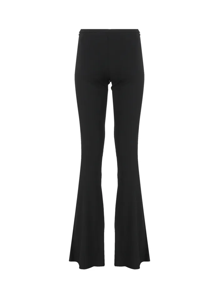 PANTALONI A ZAMPA CON DETTAGLI CUT OUT