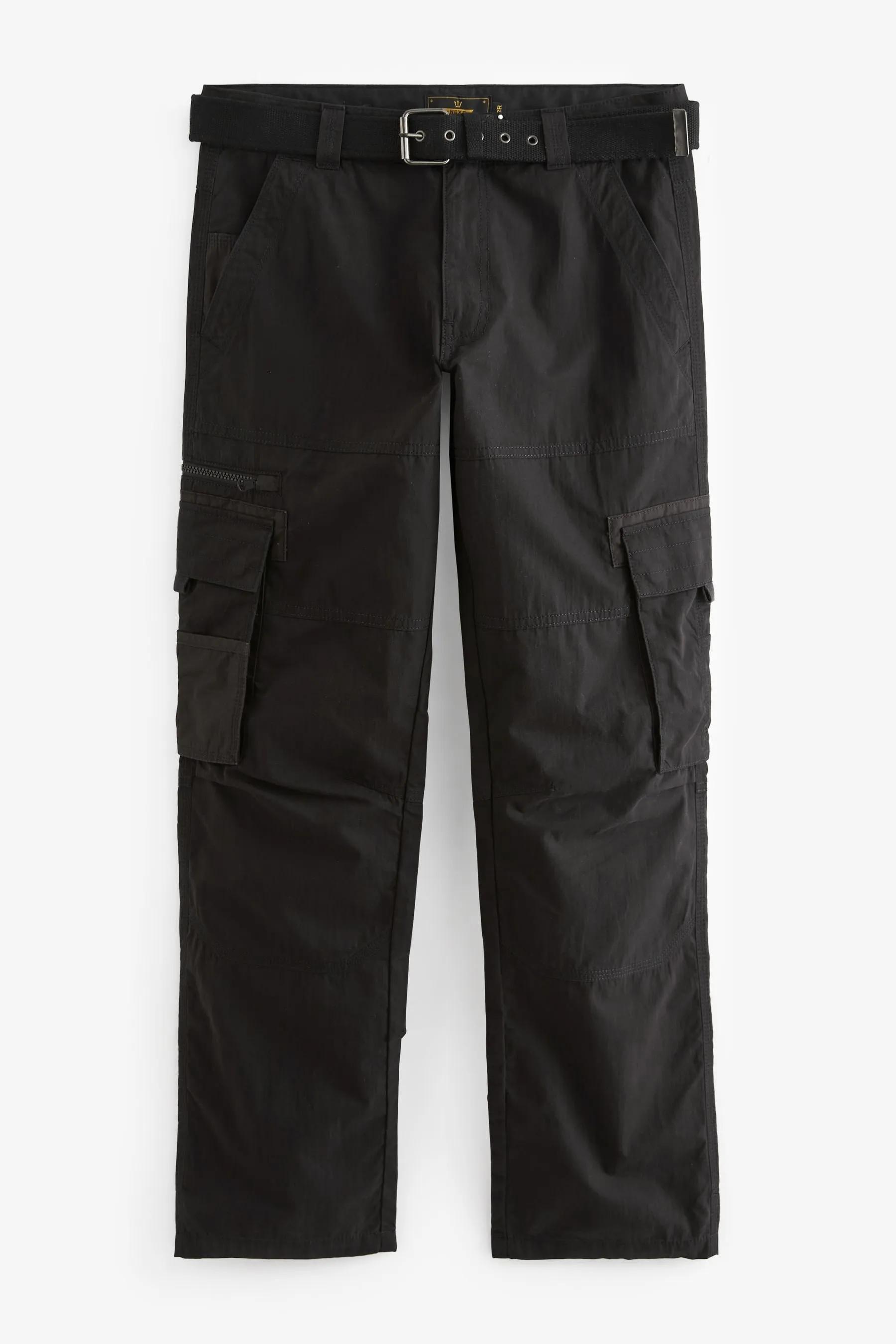 Pantaloni cargo tecnologici con cintura