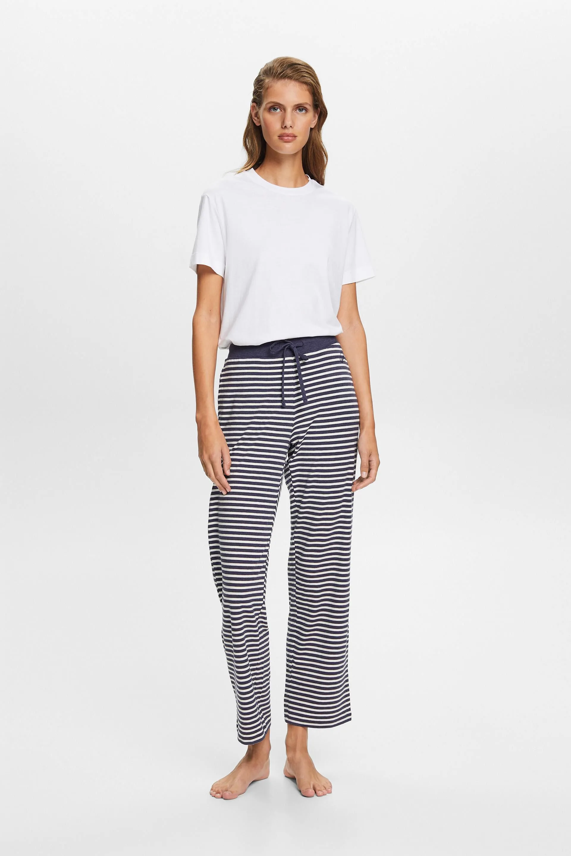 Pantaloni da notte a righe