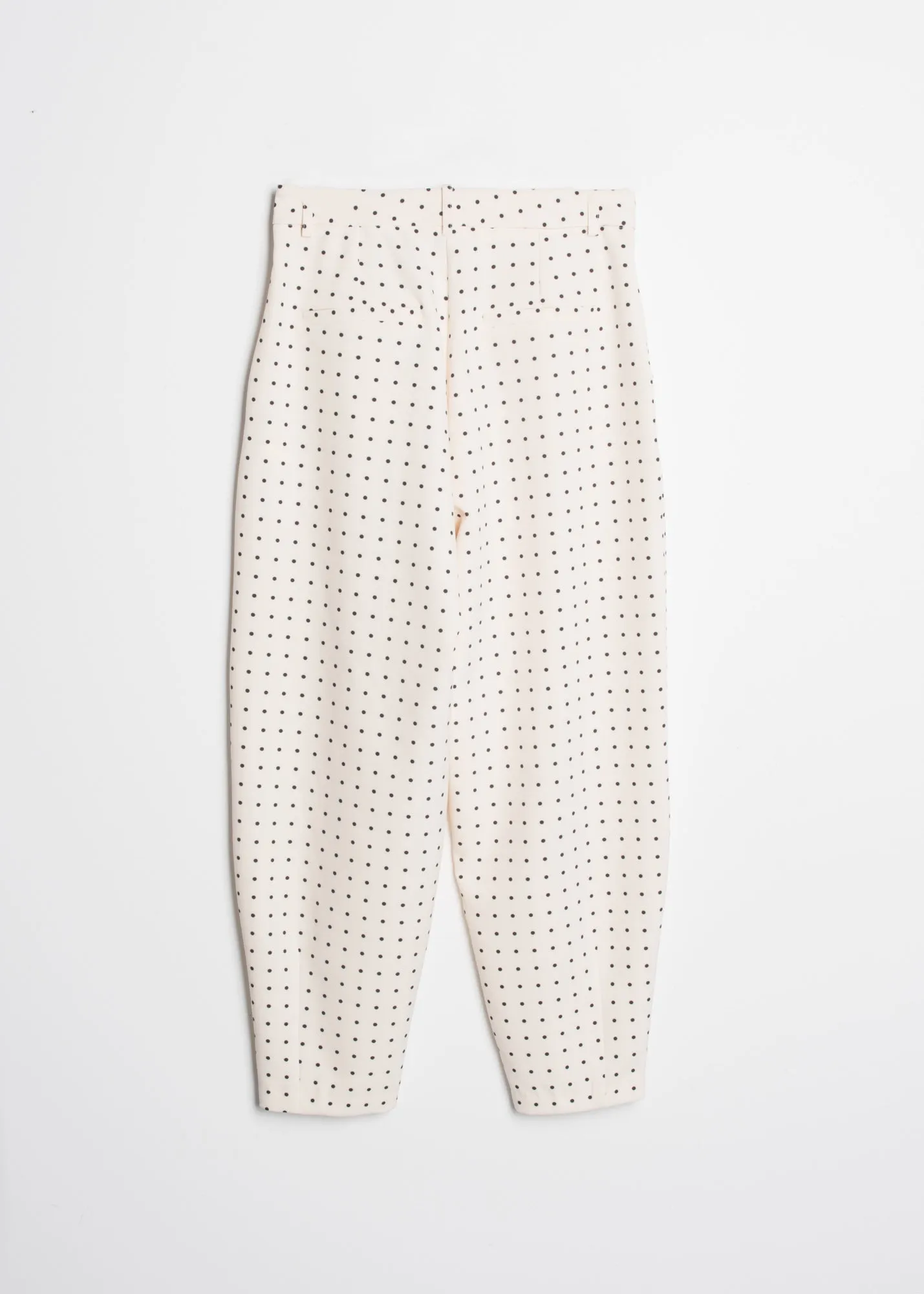 Pantaloni morbidi con stampa a pois