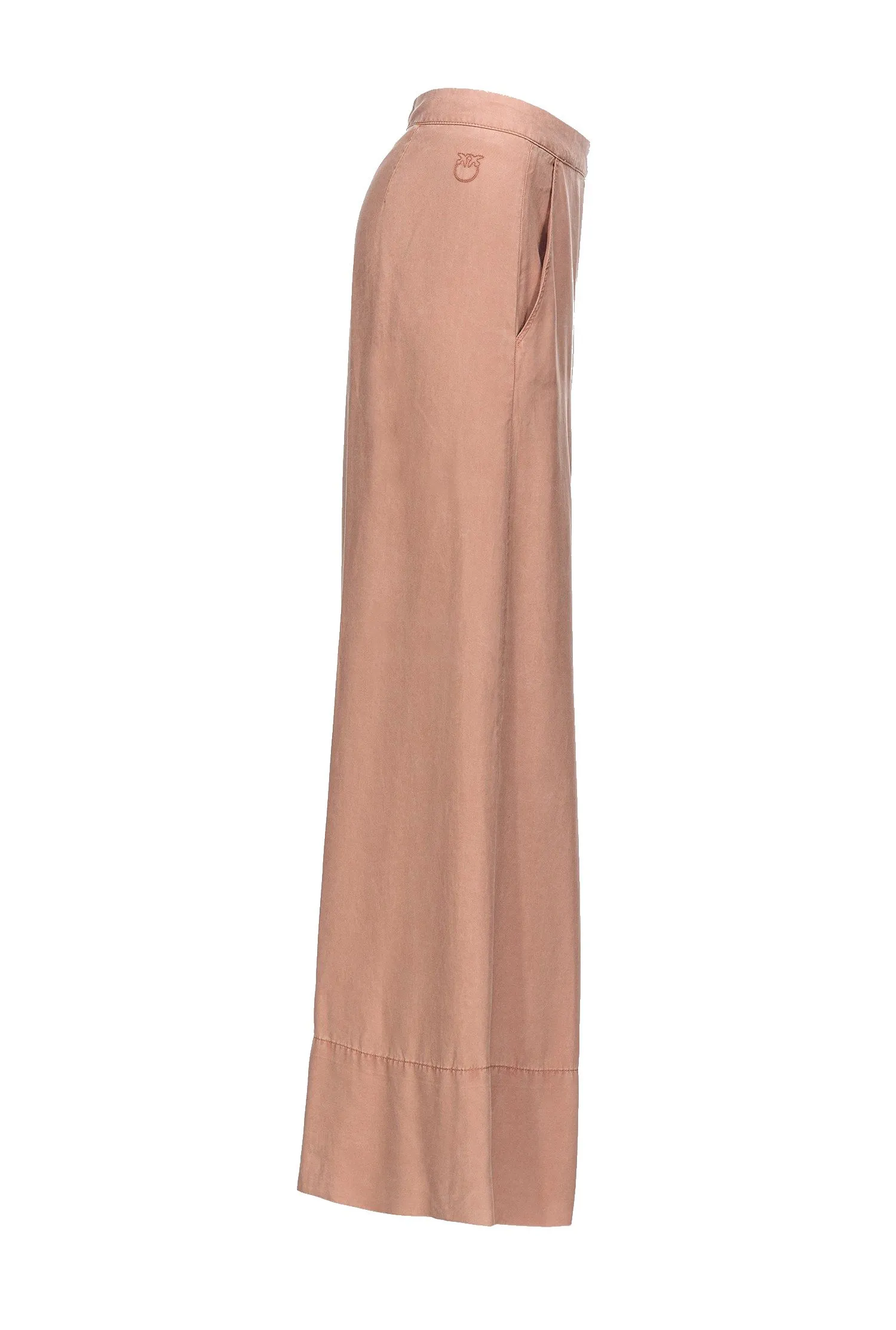 PANTALONI WIDE-LEG "PAOLINA" CAMMELLO