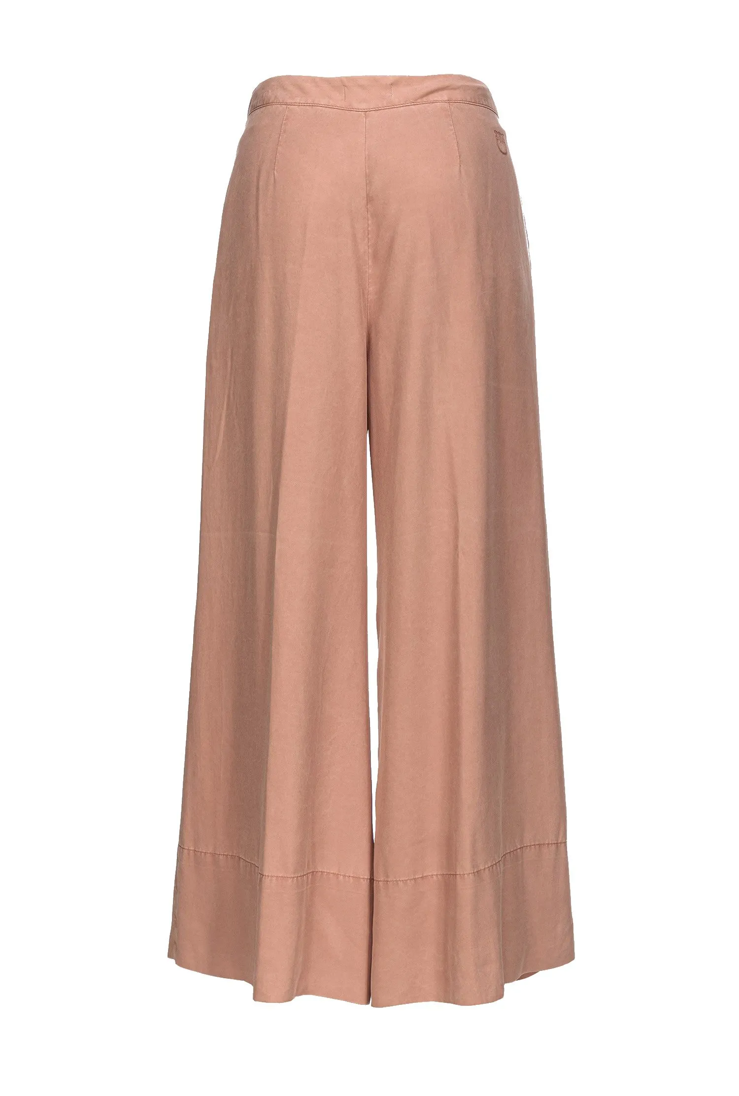 PANTALONI WIDE-LEG "PAOLINA" CAMMELLO