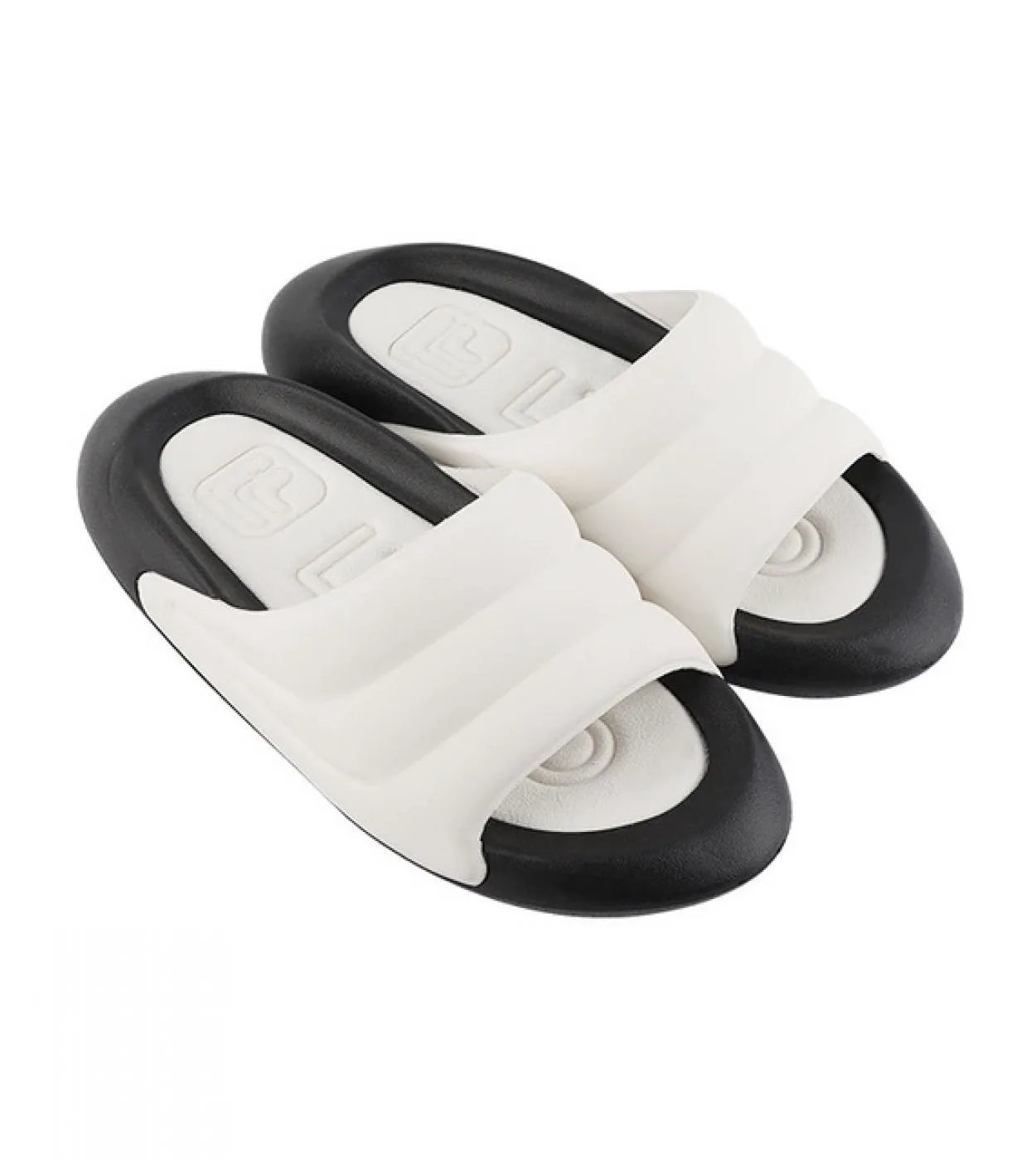 Pantofole da strada al coperto alla moda per donna Uomo Scarpe con plateau estive per coppie Suola spessa Donna Uomo Doccia da c