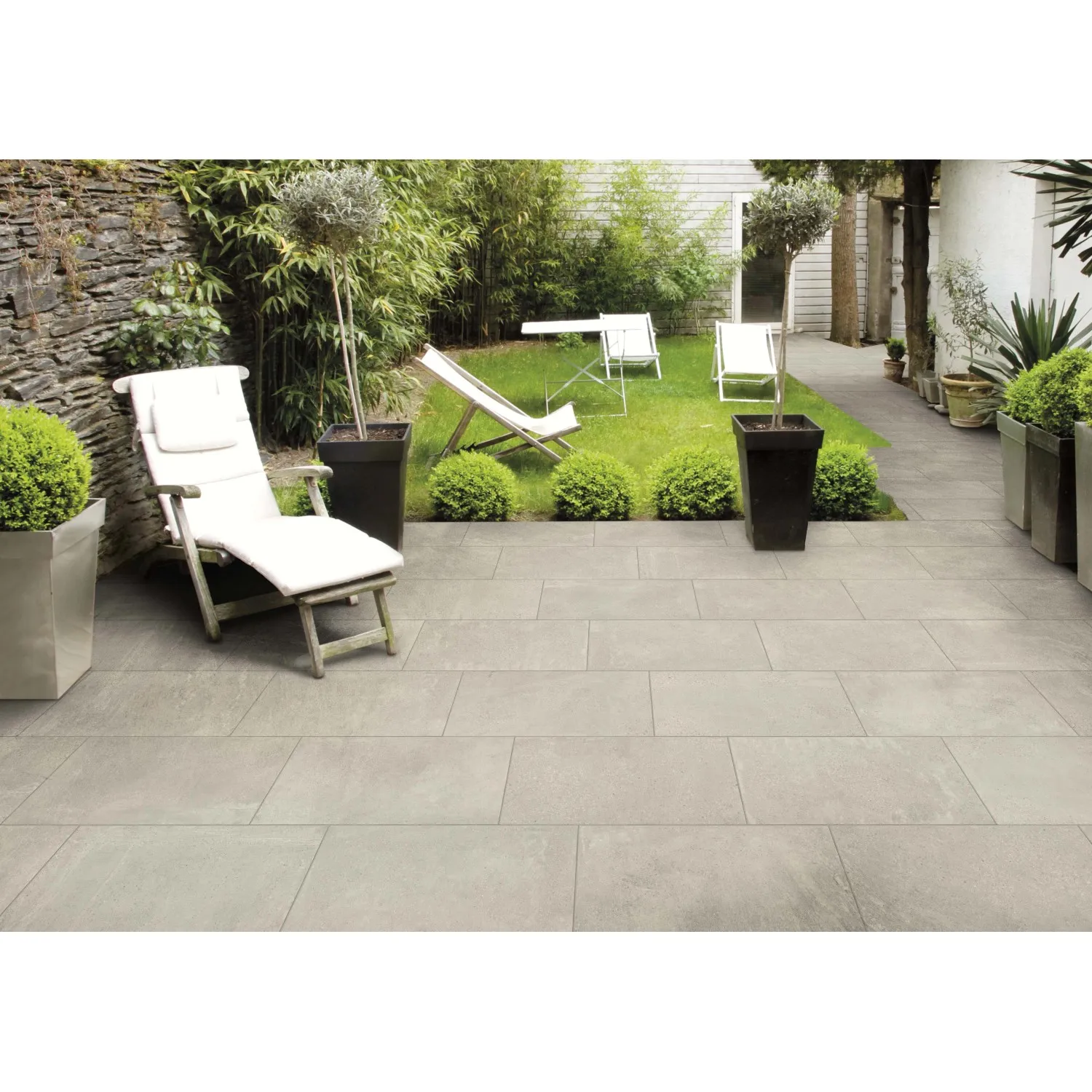 Piastrella in gres porcellanato Lone Cement Sabbia cemento 31x62 cm 1,54 mq