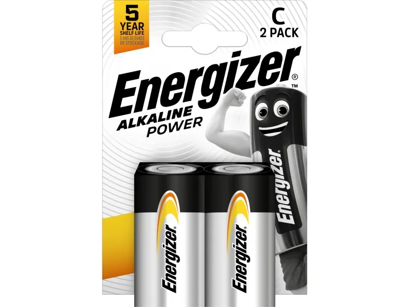 Pila alcalina Energizer POWER C Baby 2 pz
