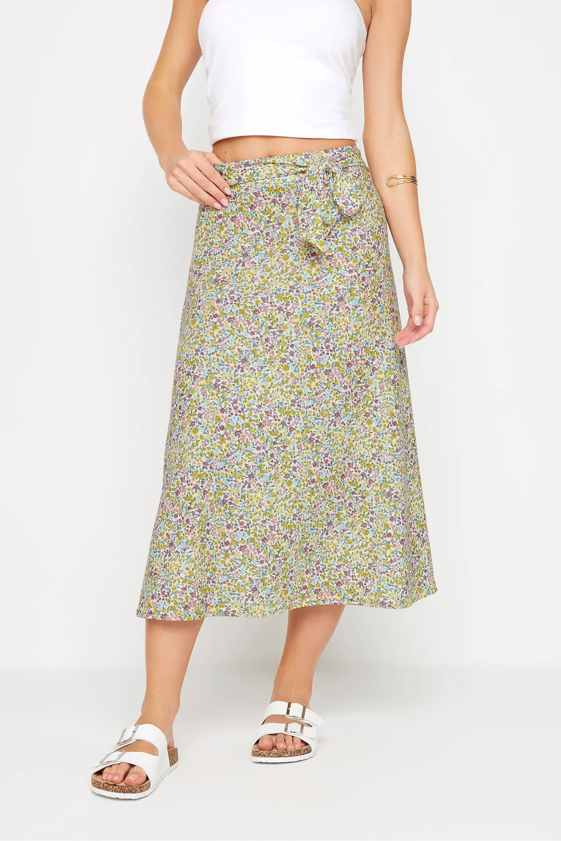 PixieGirl Petite - Gonna Con cintura a fiorellini
