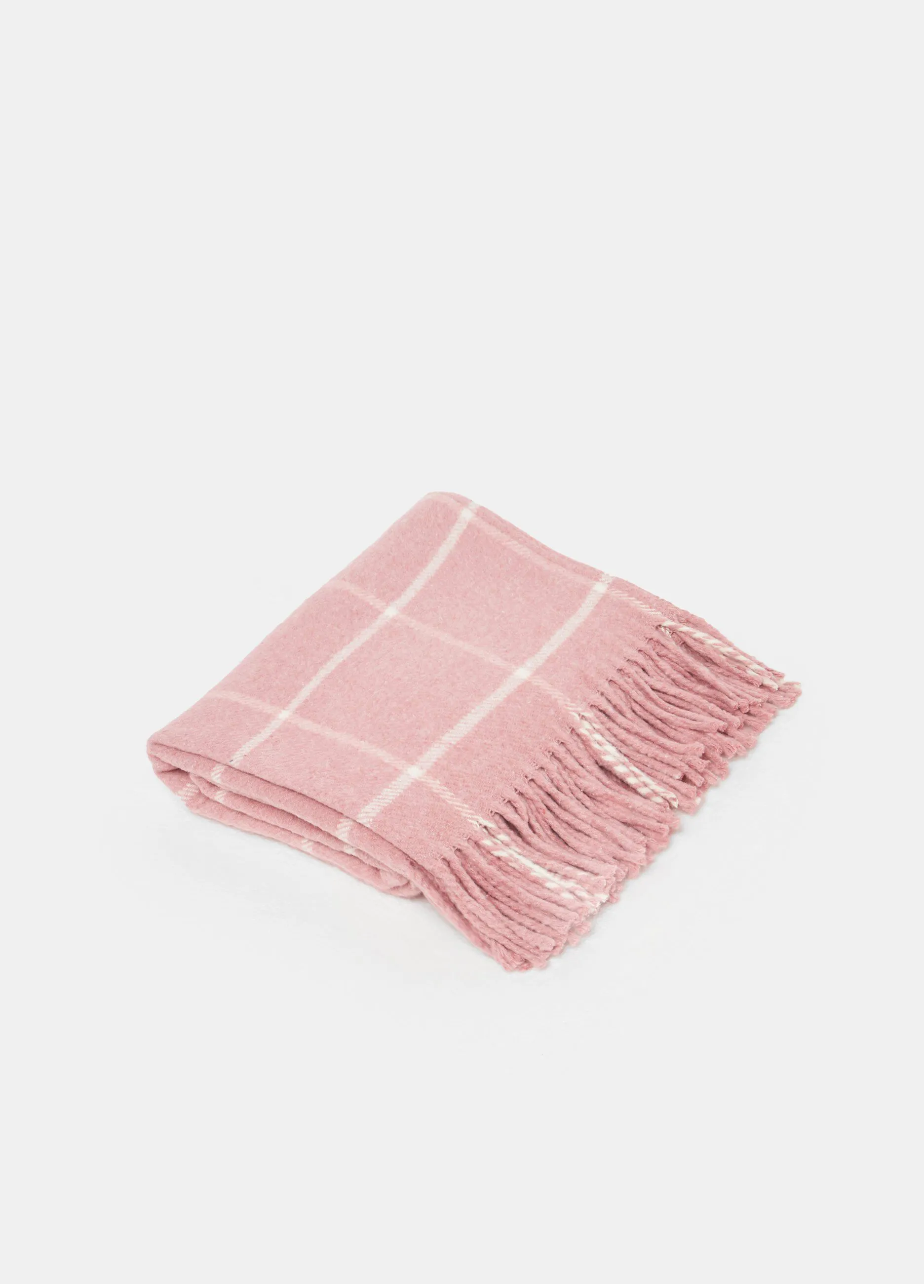 Plaid in misto cotone a quadri