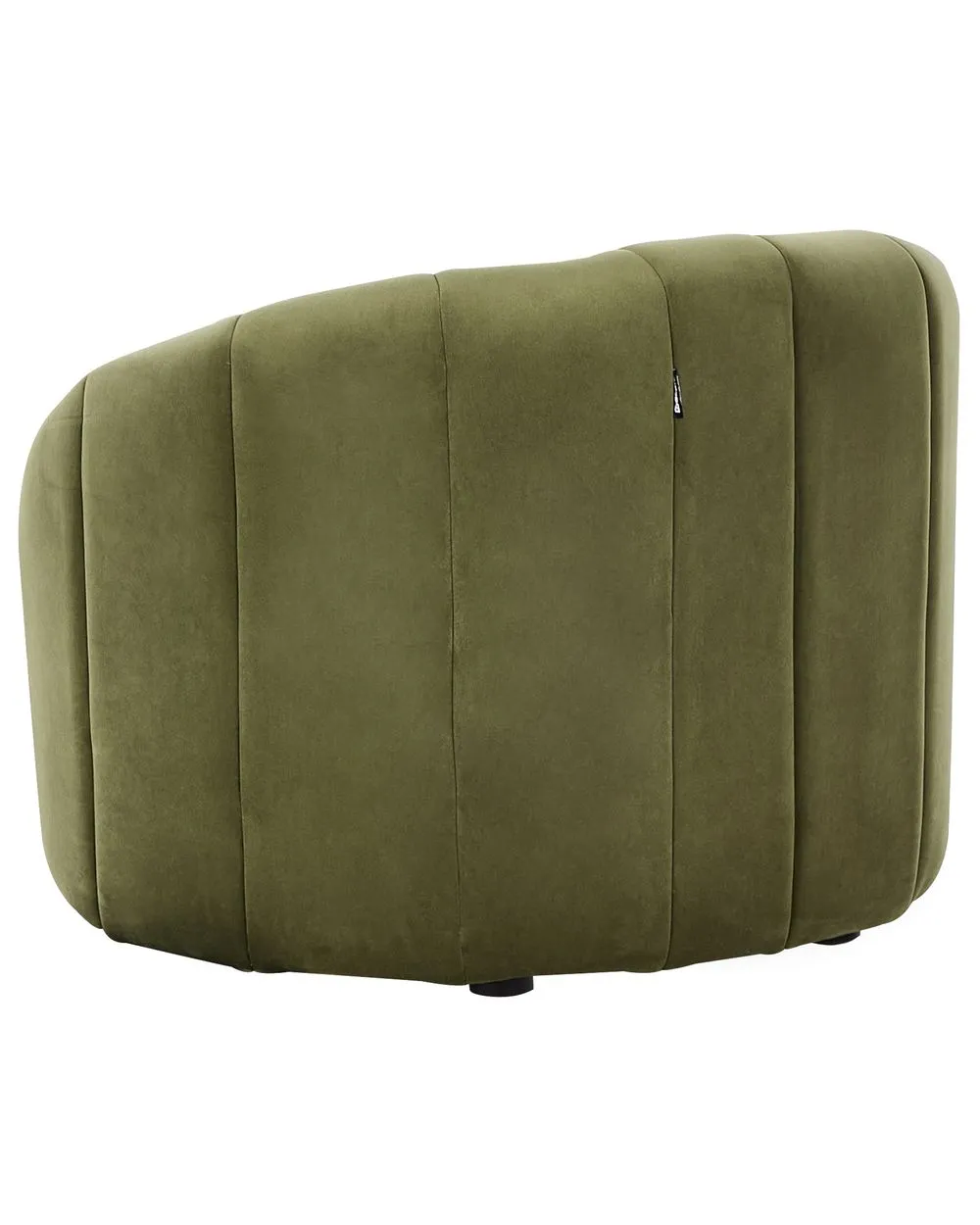 Poltrona MALUNG Velluto Verde scuro
