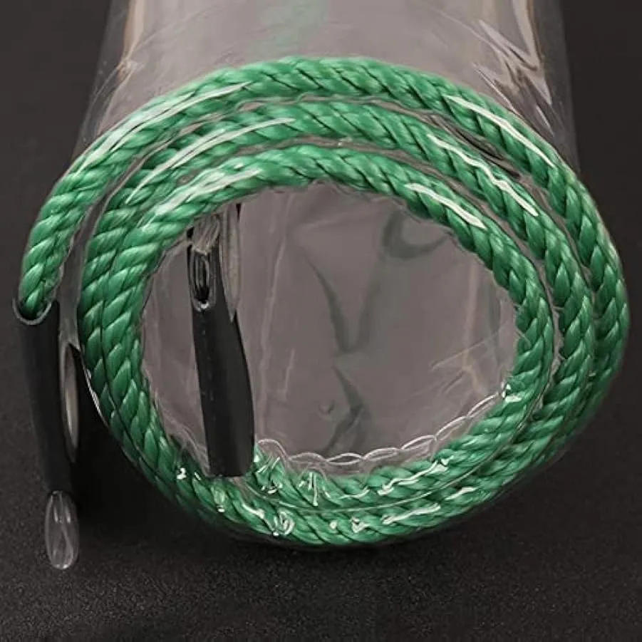 QYRKYP Tarpaulin Trasparente Impermeabile All’Aperto e da Interno Impermeabile, Copertura Del Tela Impermeabile, Antivento per I